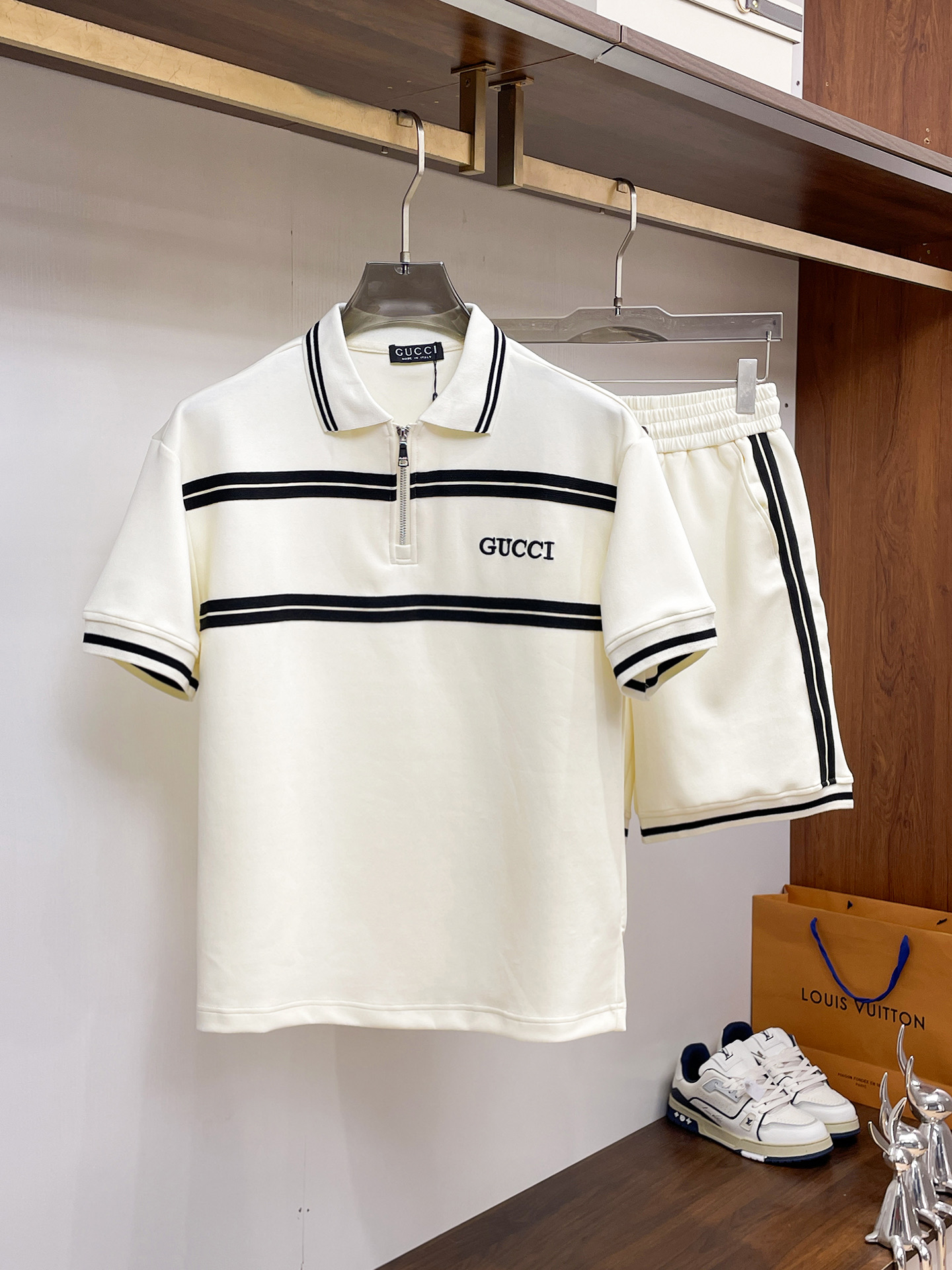 グッチ 上下服 セットアップ 男女兼着