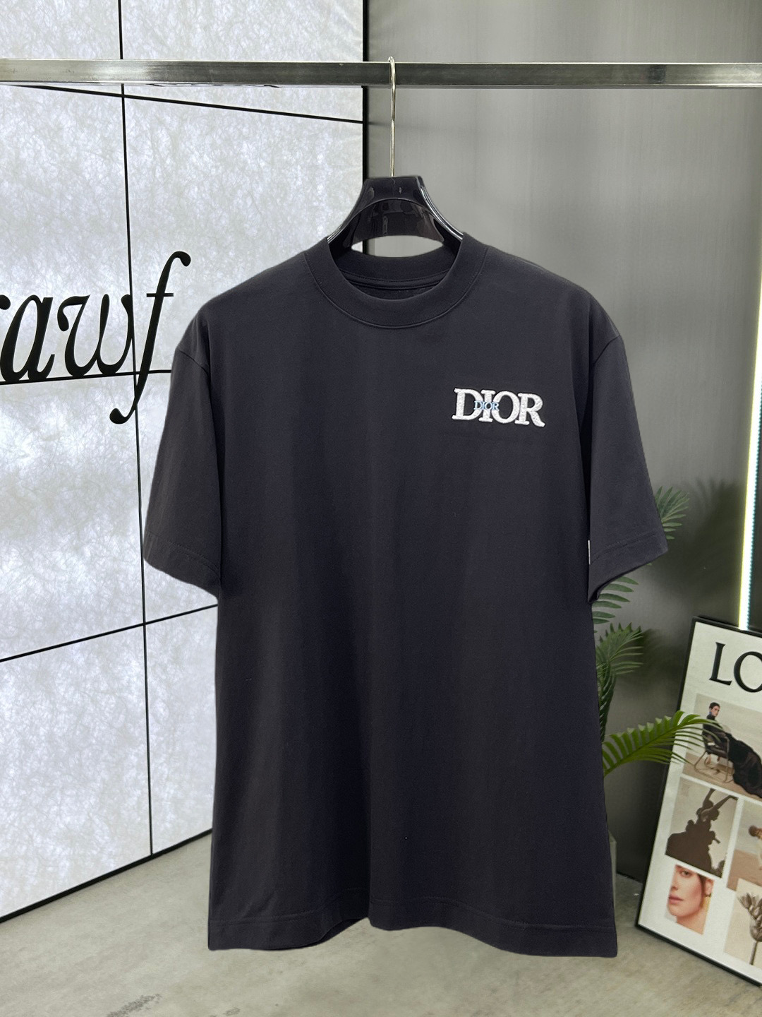 クリスチャンディオール 半袖Tシャツ トップス 恋人