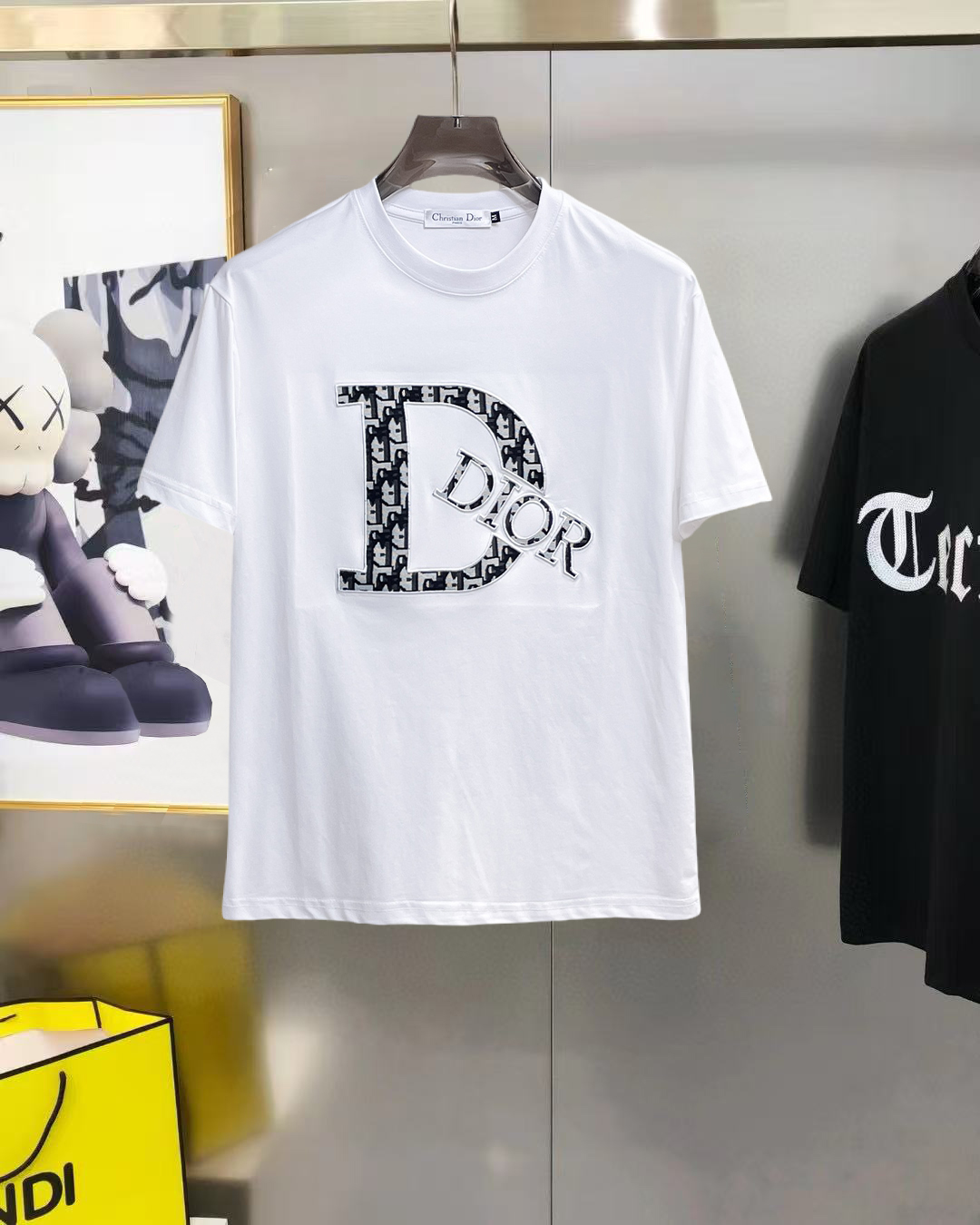 クリスチャンディオール 半袖Tシャツ トップス メンズ