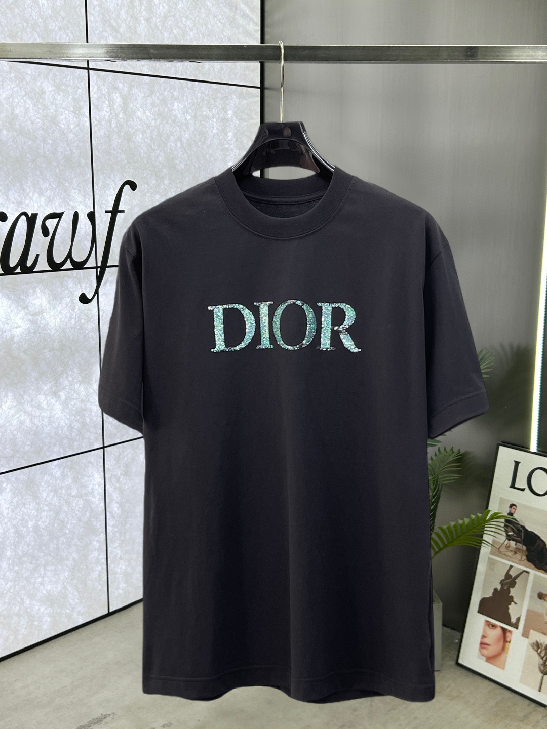 クリスチャンディオール 半袖Tシャツ トップス 恋人