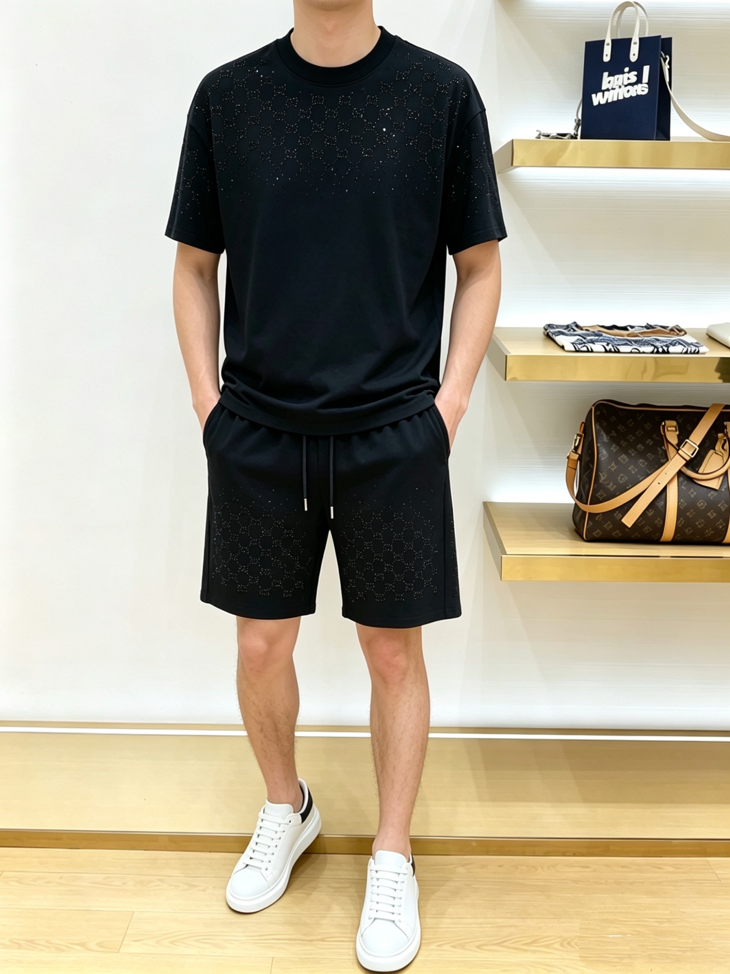 グッチ 上下服 セットアップ 男女兼着