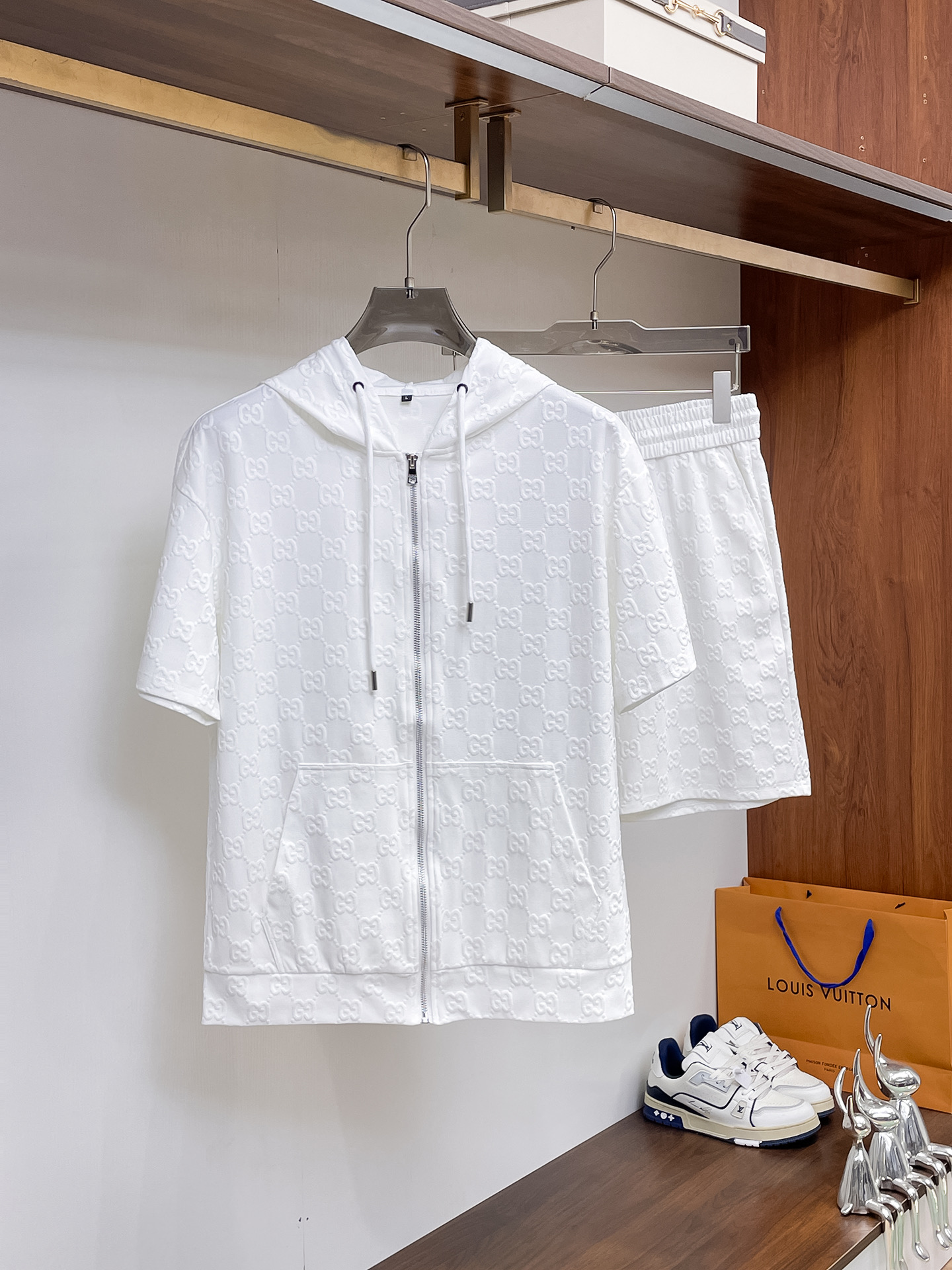 グッチ 上下服 セットアップ 男女兼着