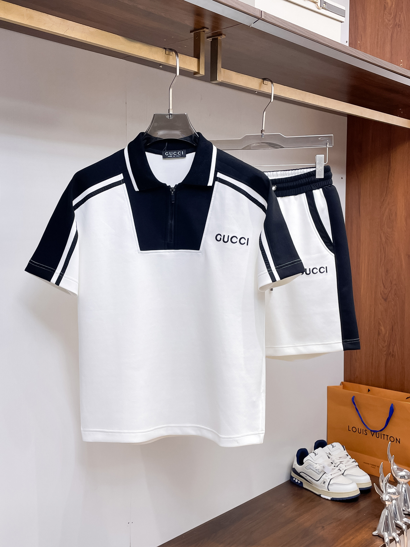グッチ 上下服 セットアップ 男女兼着