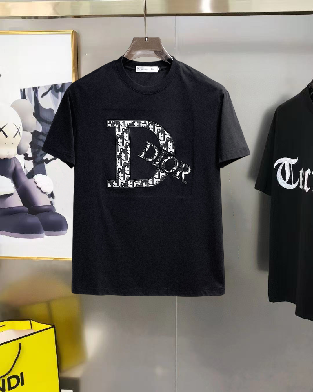 クリスチャンディオール 半袖Tシャツ トップス メンズ