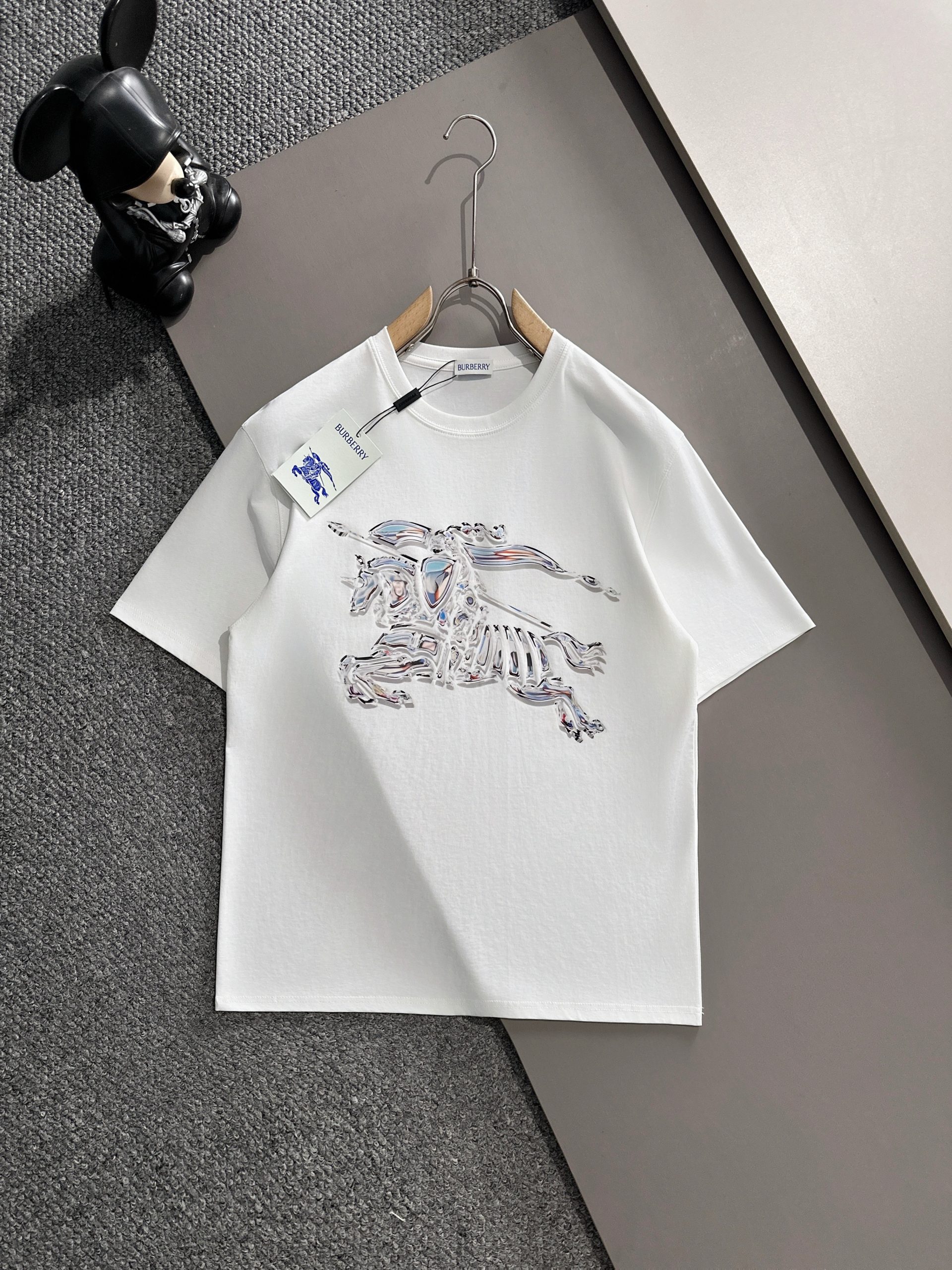 バーバリー 半袖Tシャツ トップス  メンズ