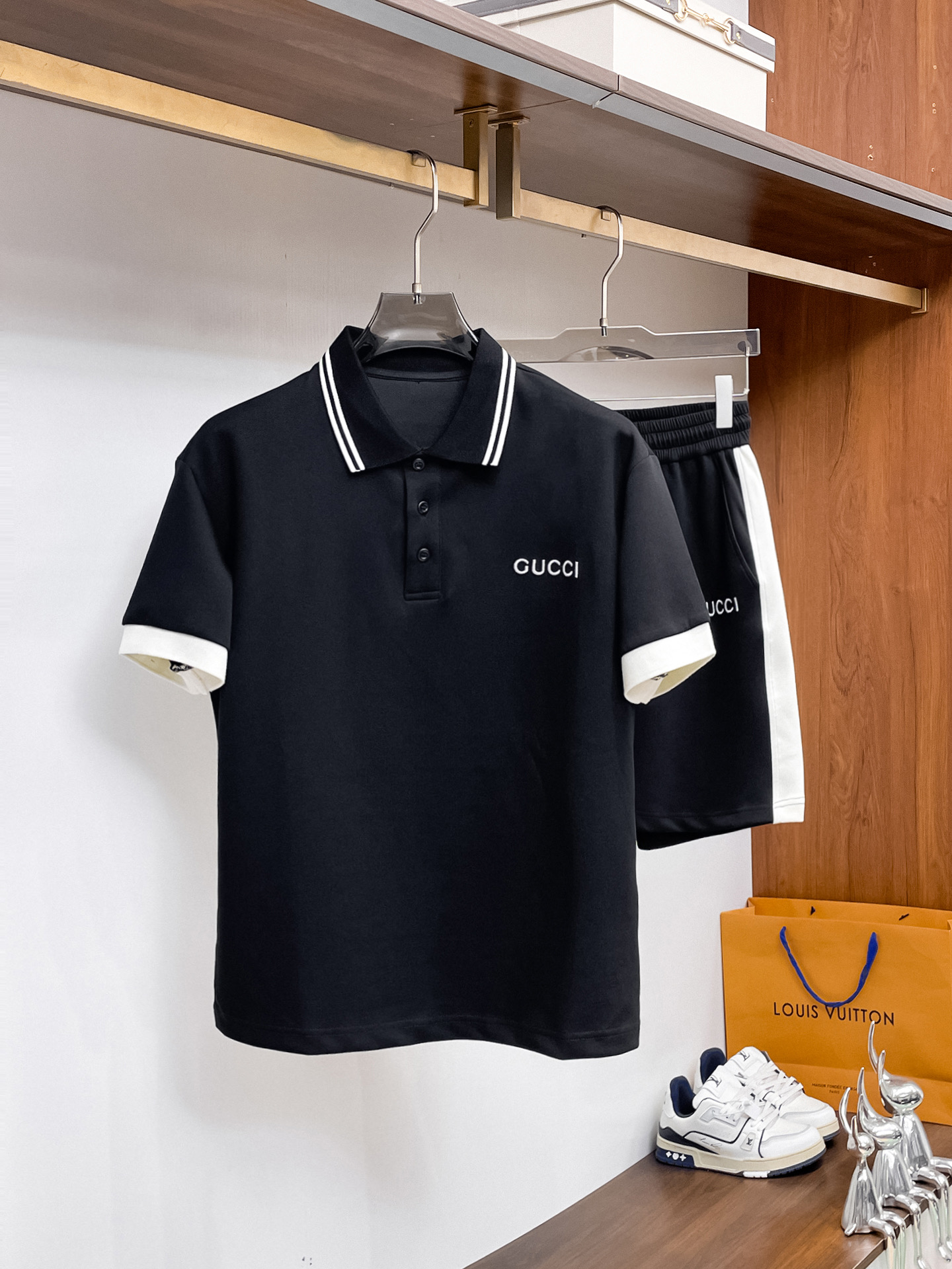 グッチ 上下服 セットアップ 男女兼着