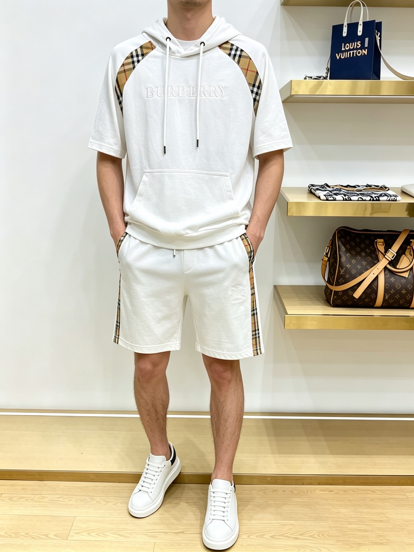 バーバリー 上下服 セットアップ 男女兼着