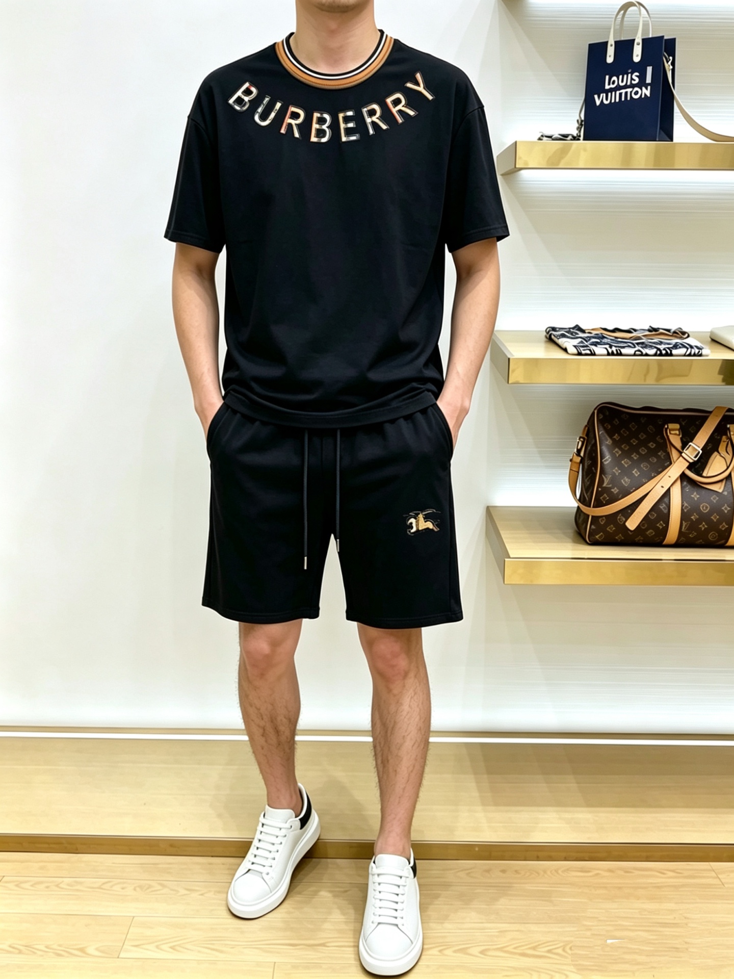バーバリー 上下服 セットアップ 男女兼着