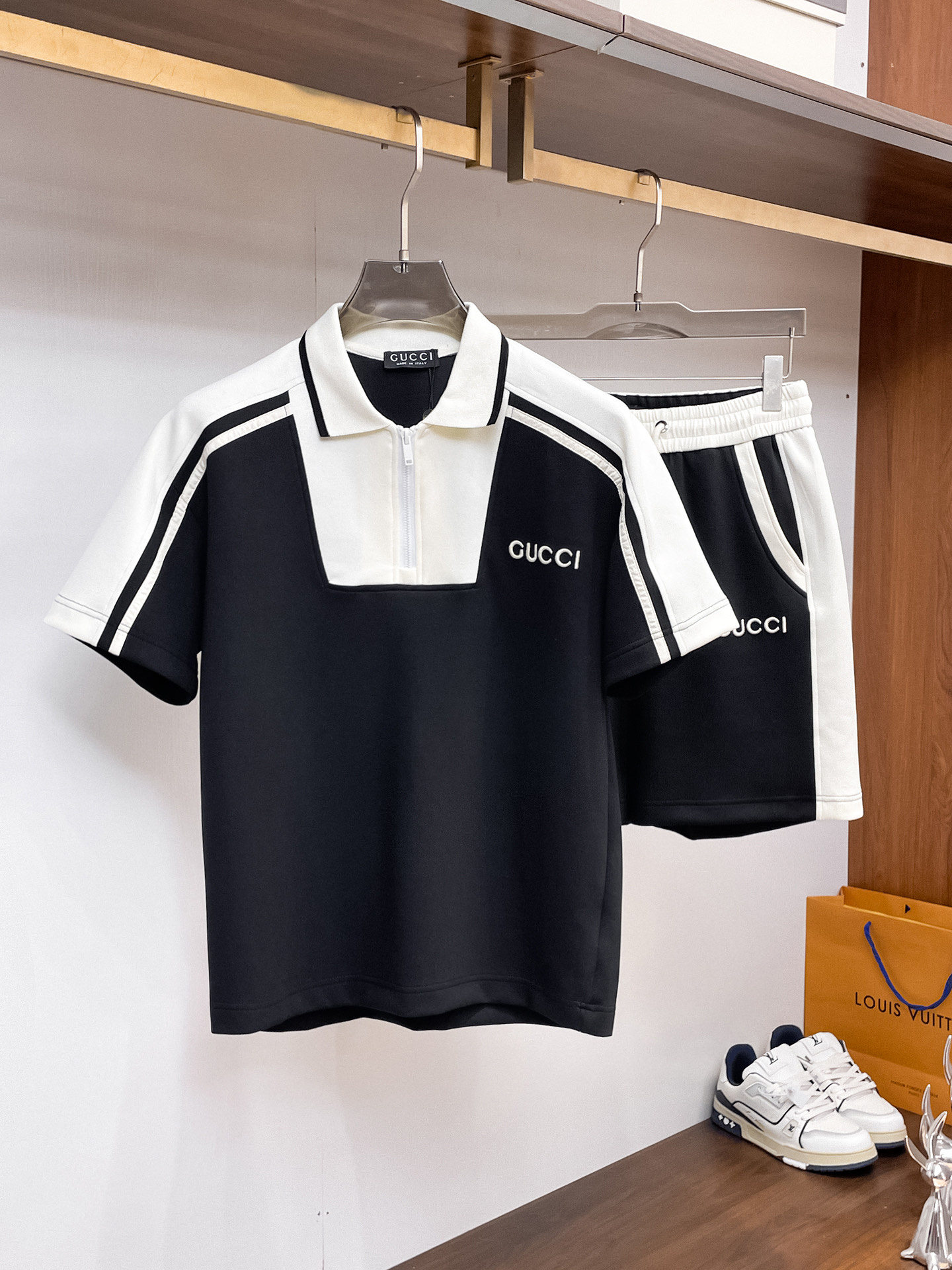グッチ 上下服 セットアップ 男女兼着