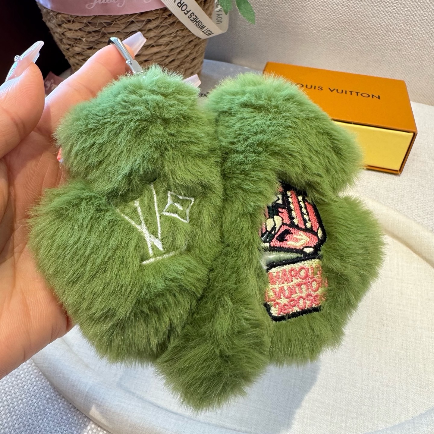 ルイヴィトン lucky heart 小物 キーリング ストラップ? 2605BKJ70