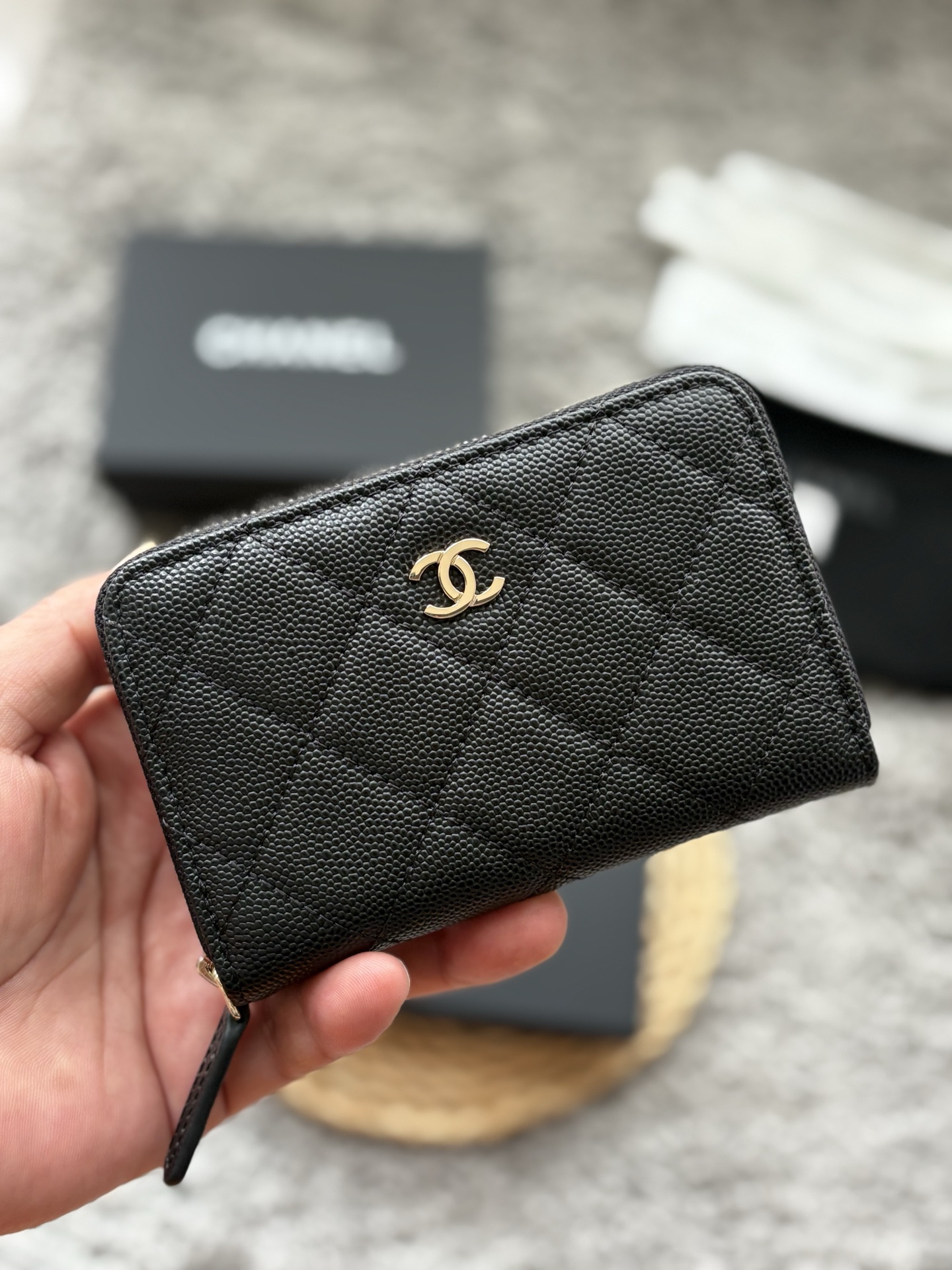 新品 シャネル 財布 名刺入れ コインケース 2605