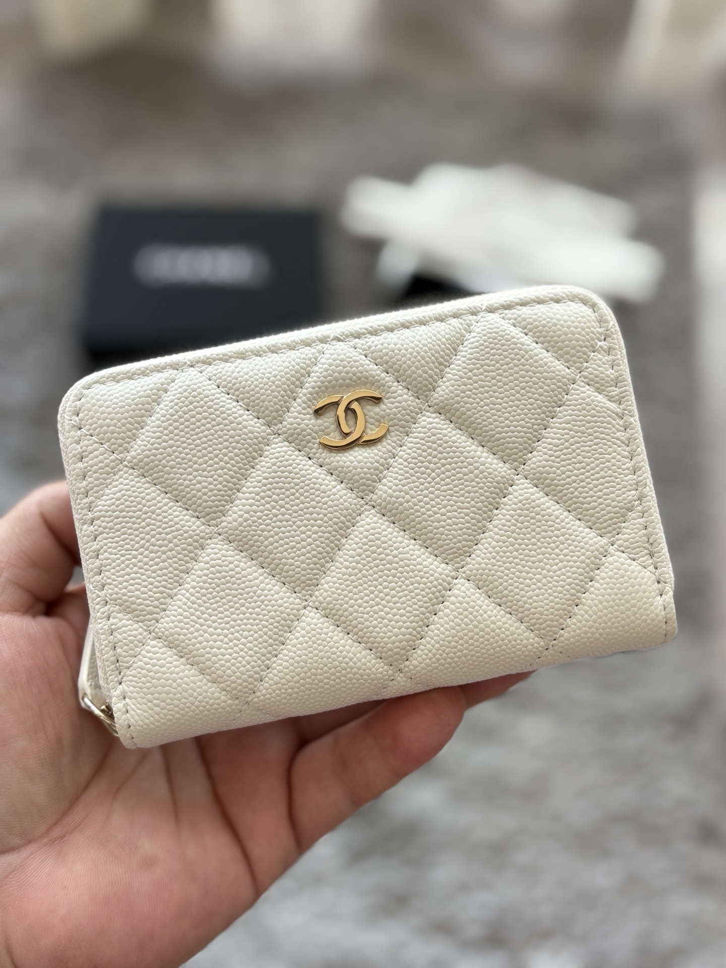 新品 シャネル 財布 名刺入れ コインケース 2605