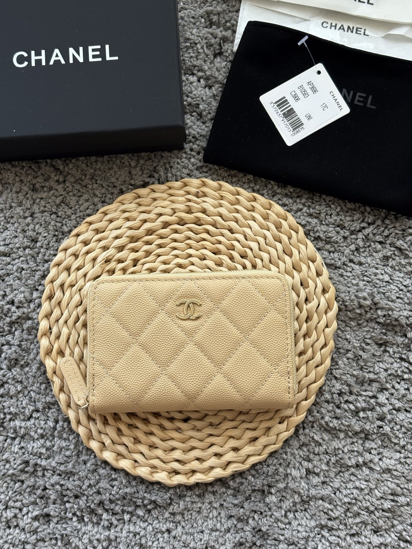 新品 シャネル 財布 名刺入れ コインケース