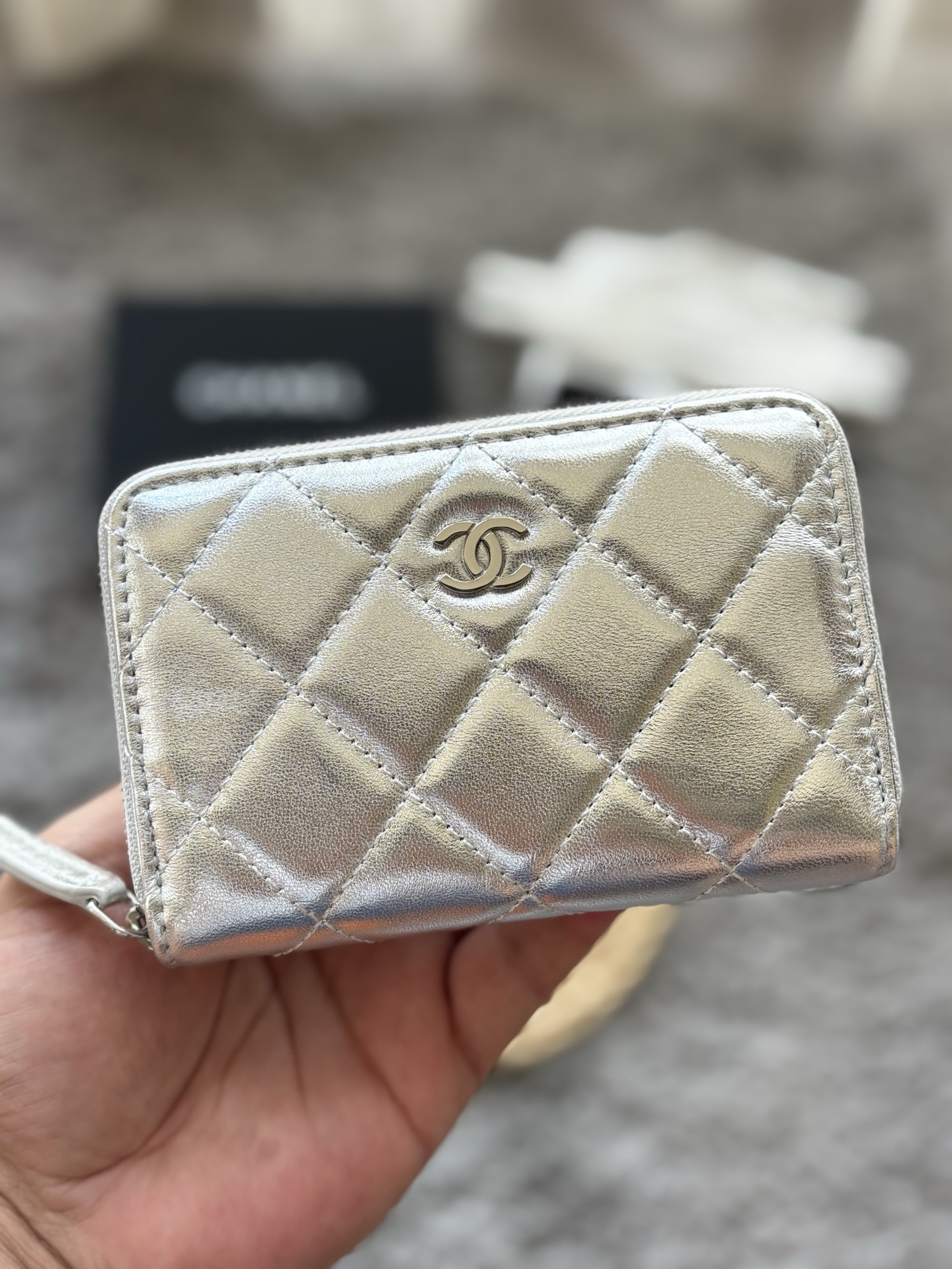 新品 シャネル 財布 名刺入れ コインケース 2605