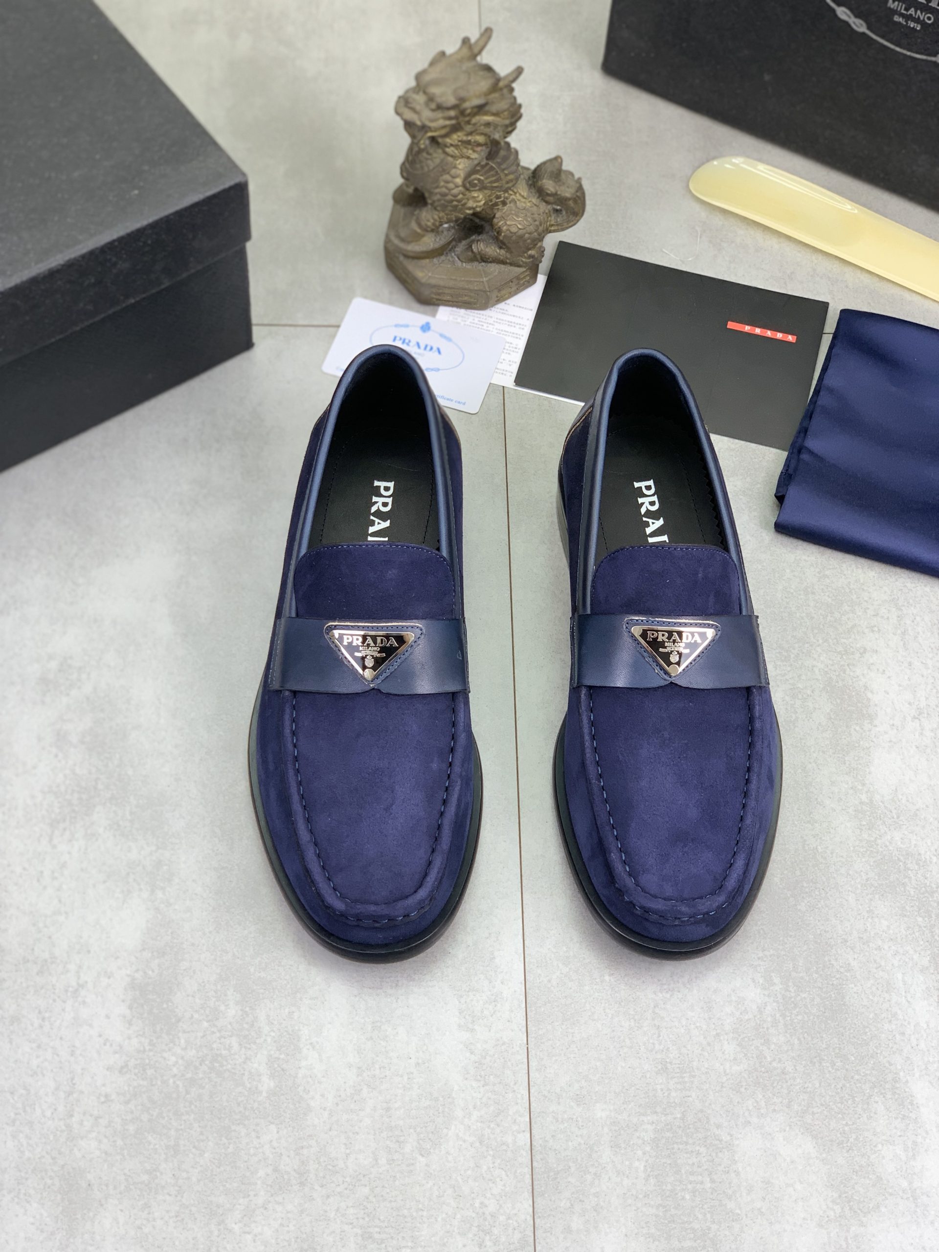 人気新品通販 プラダ ビジネスシューズ/ドライビングシューズ メンズ