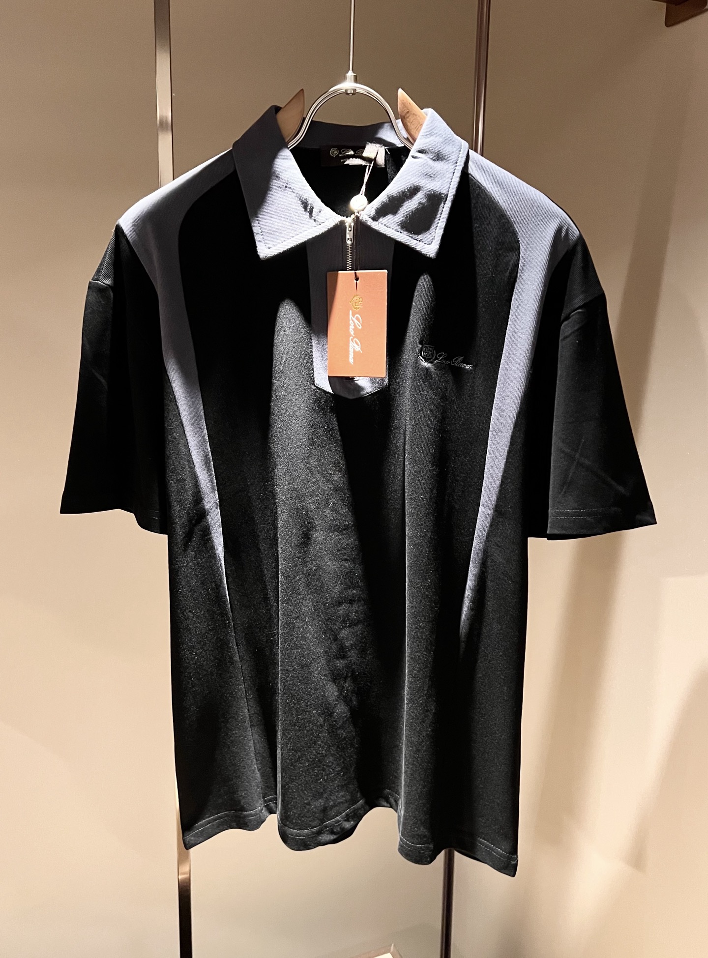 ロロ ピアーナ 半袖Tシャツ トップス メンズ