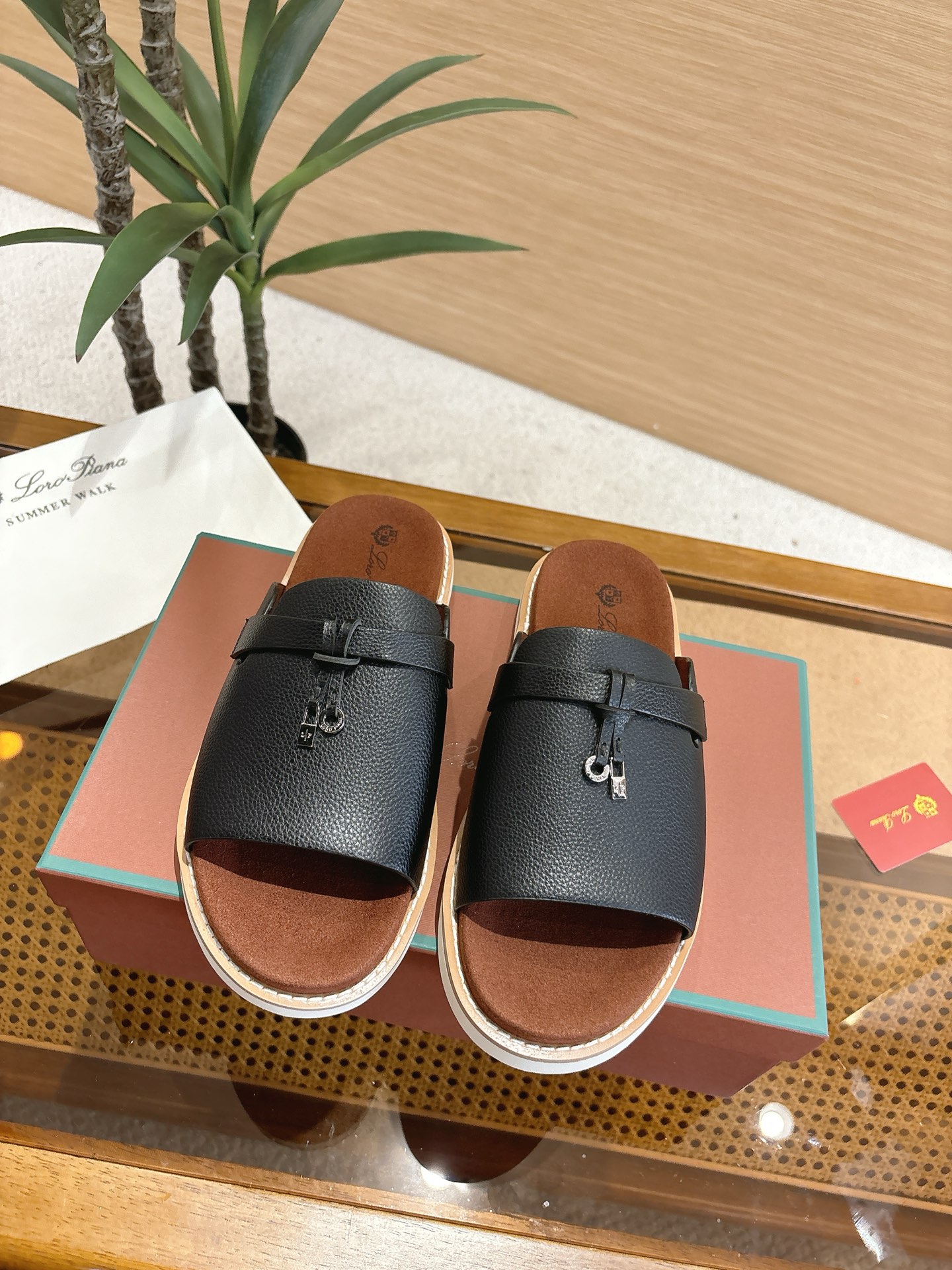 2026靴通販 ロロ ピアーナ ミュール 夏着 サンダル メンズ
