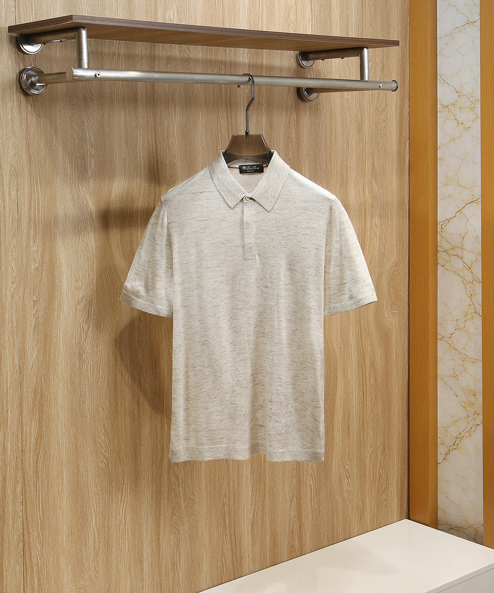 ロロ ピアーナ 半袖Tシャツ トップス メンズ