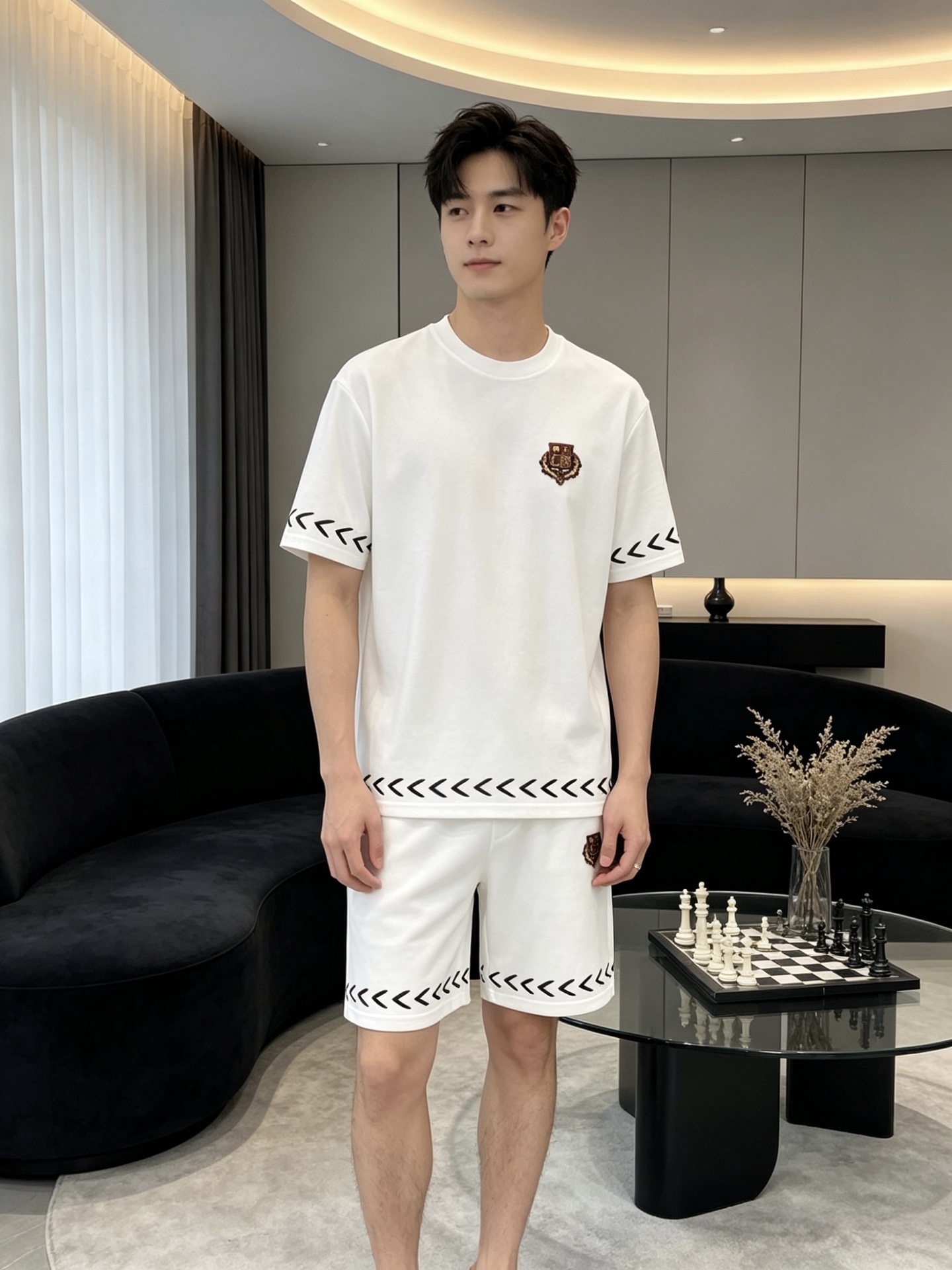 ロロ ピアーナ 上下服 セットアップ メンズ
