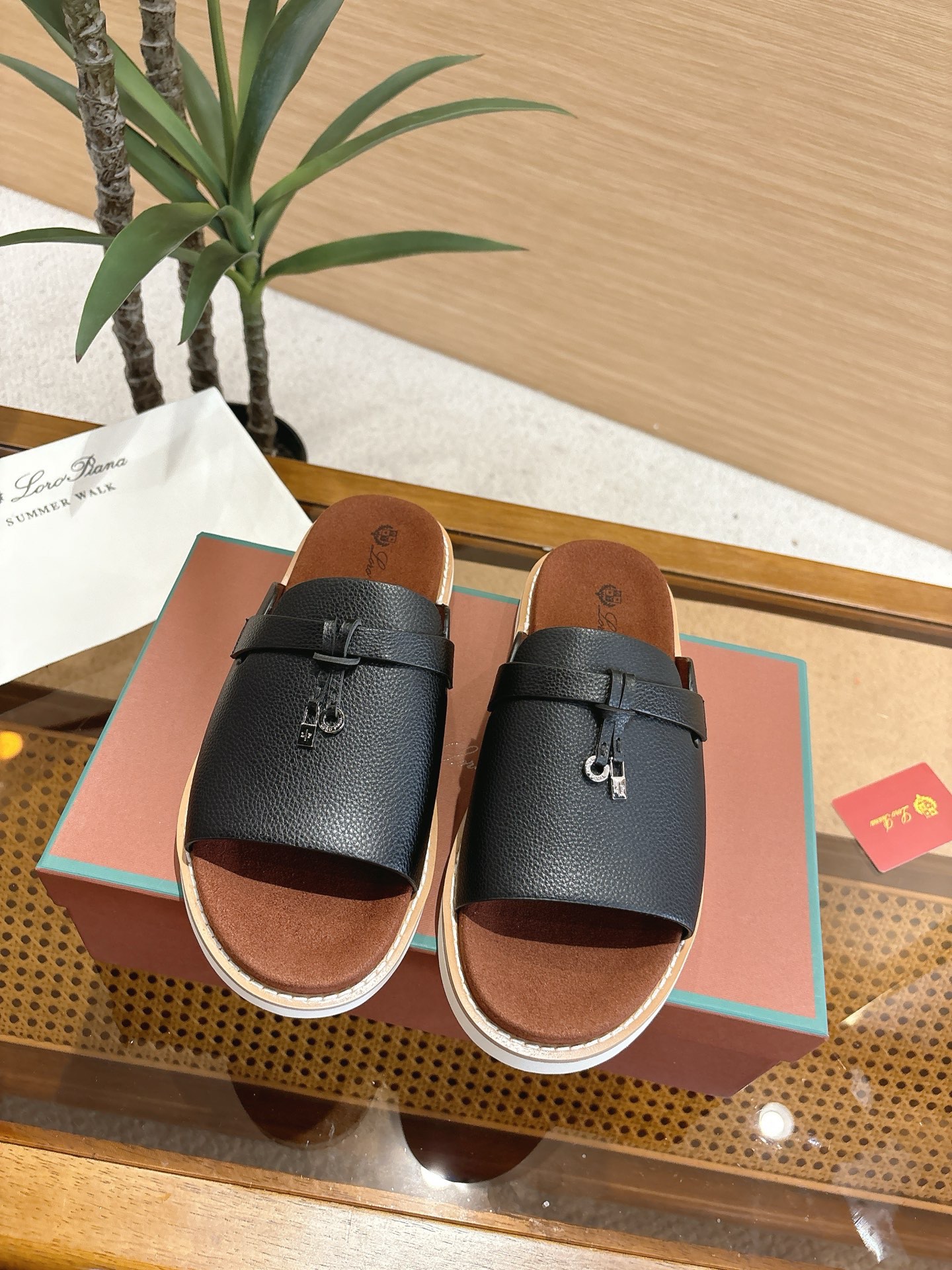 2026靴通販 ロロ ピアーナ ミュール 夏着 サンダル メンズ