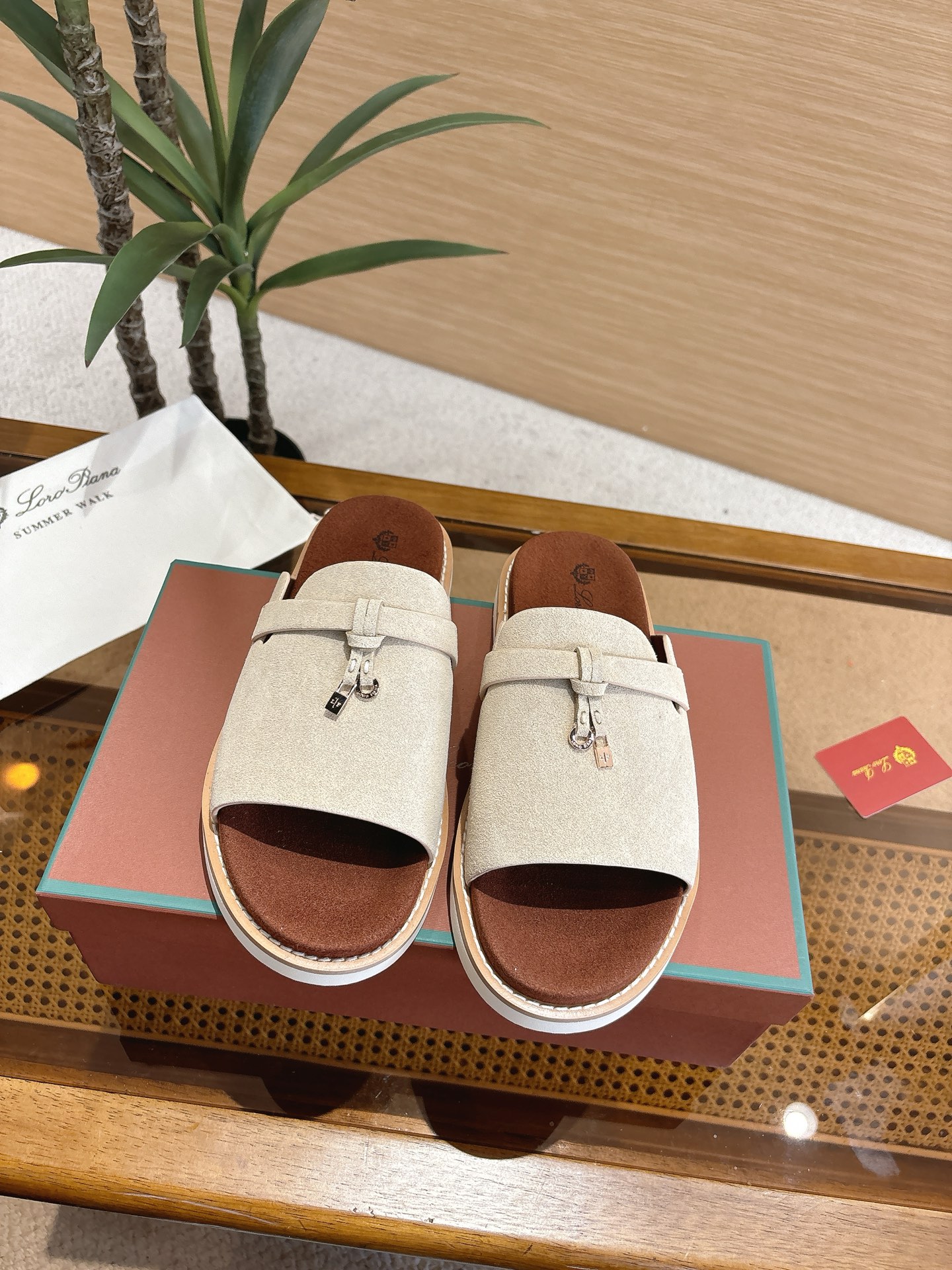 2026靴通販 ロロ ピアーナ ミュール 夏着 サンダル メンズ