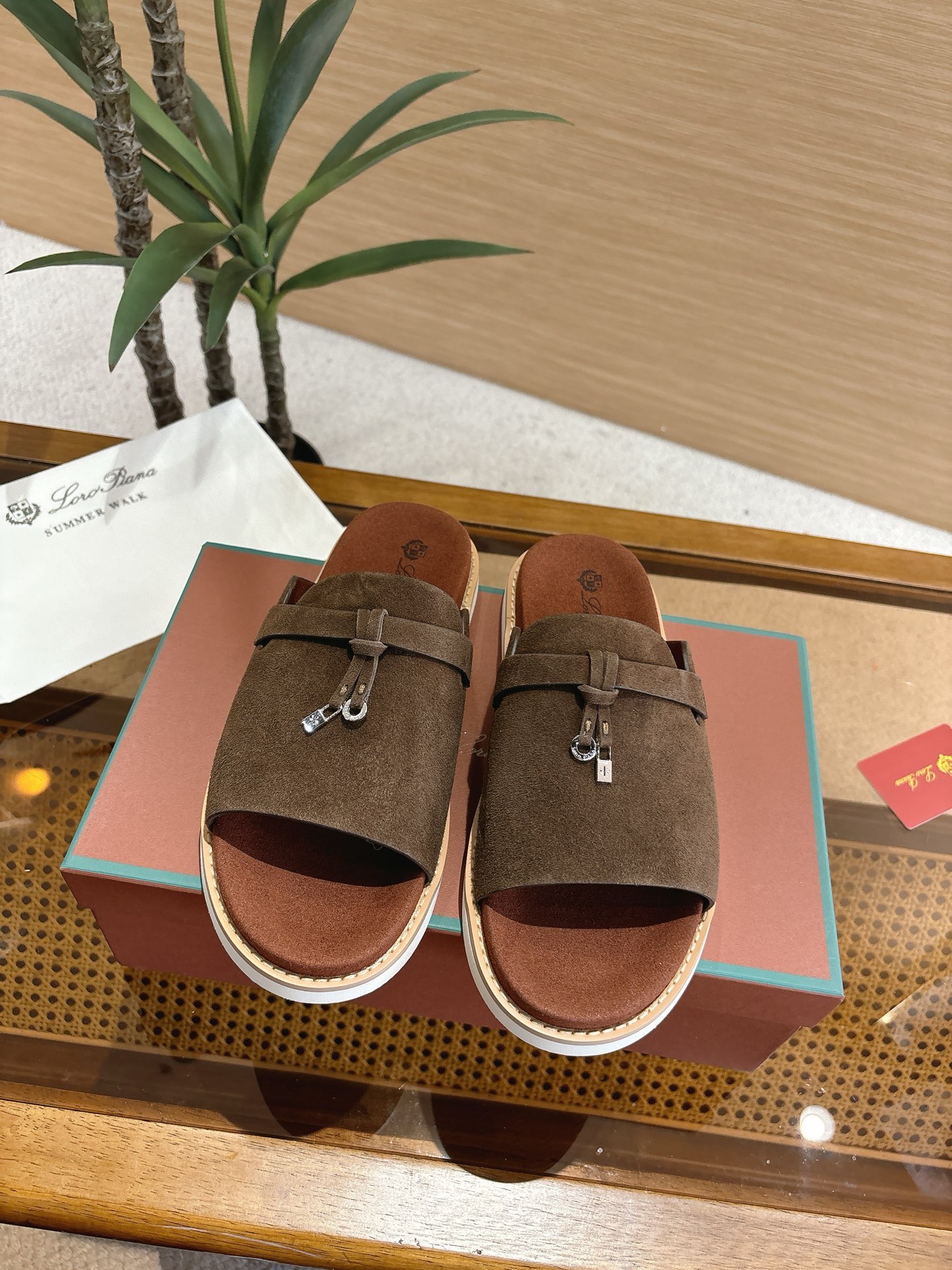2026靴通販 ロロ ピアーナ ミュール 夏着 サンダル メンズ