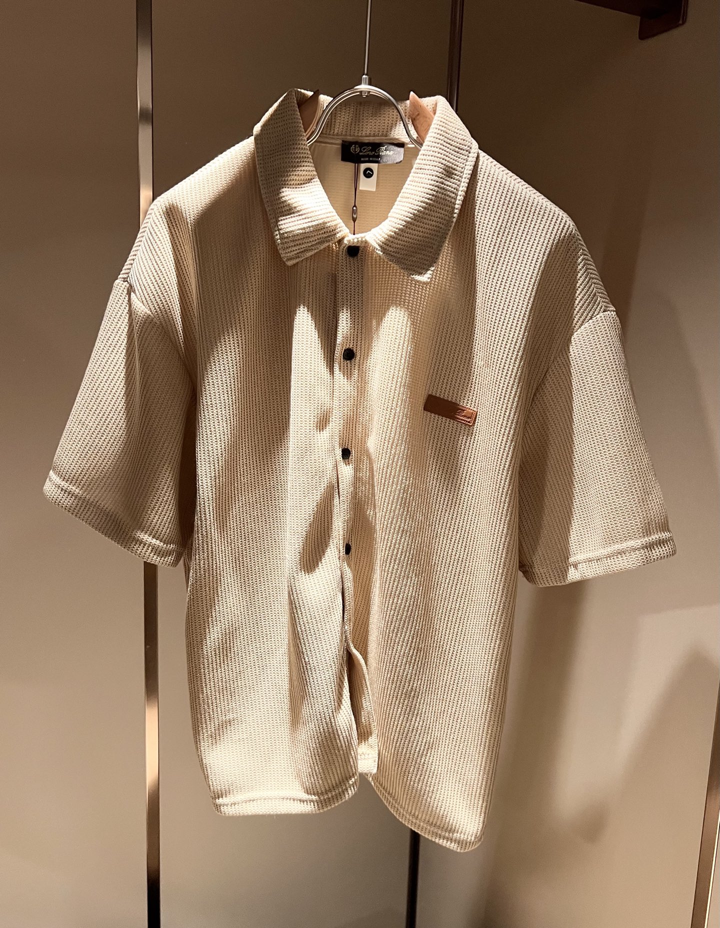 ロロ ピアーナ 半袖Tシャツ トップス メンズ