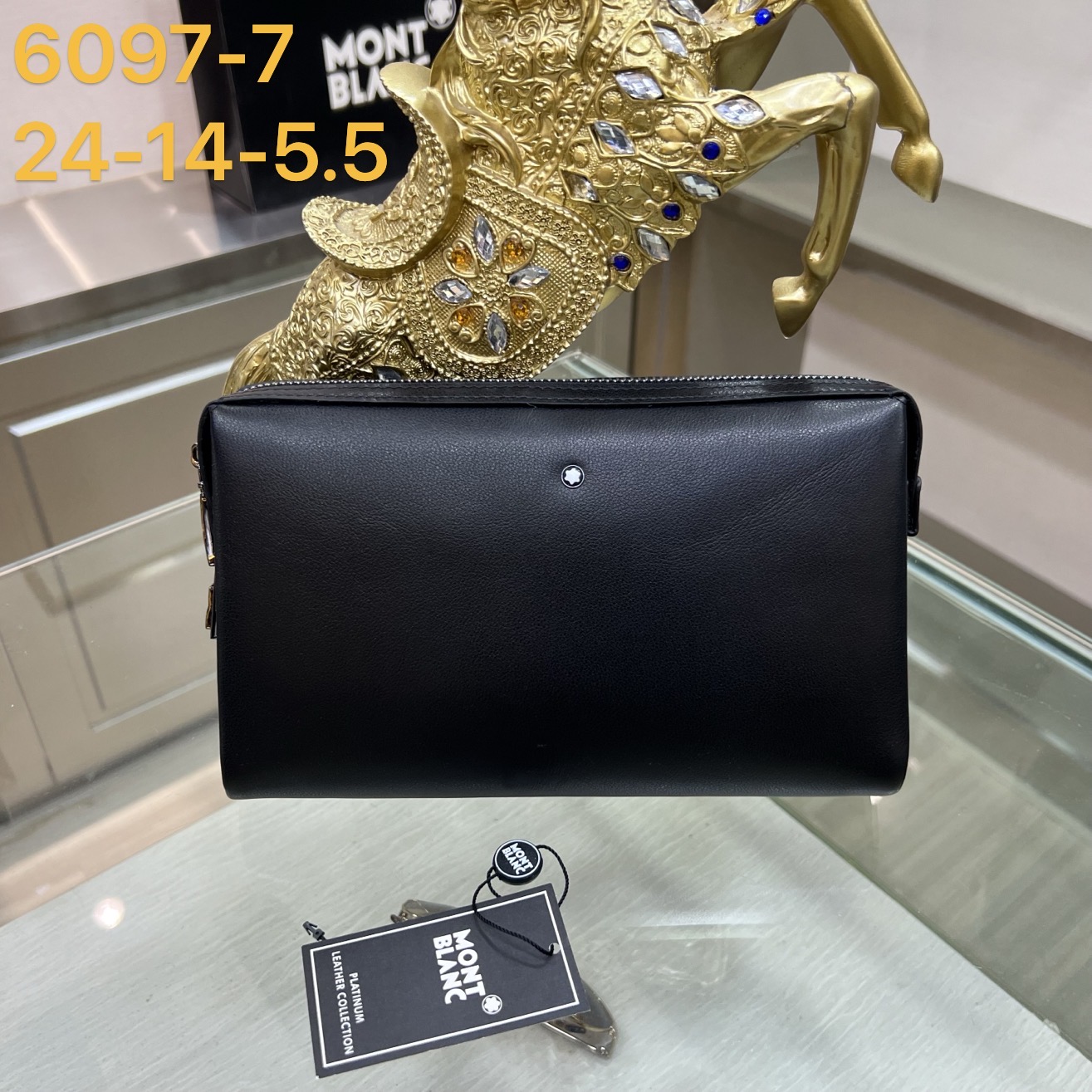 希少品 モンブラン通販 メンズ鞄 セカンドバッグ 小物入れ ポーチ 2605