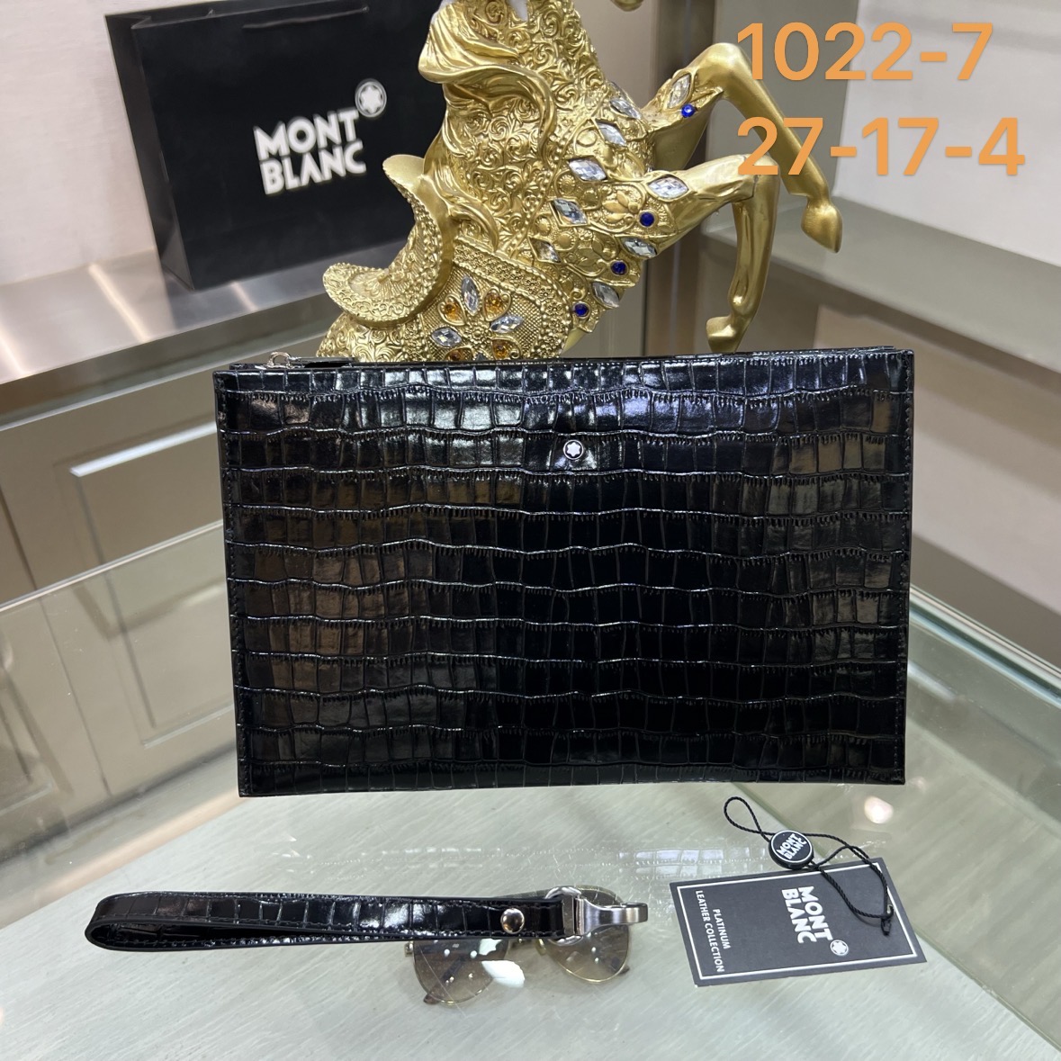 希少品 モンブラン通販 メンズ鞄 セカンドバッグ 小物入れ ポーチ 2605