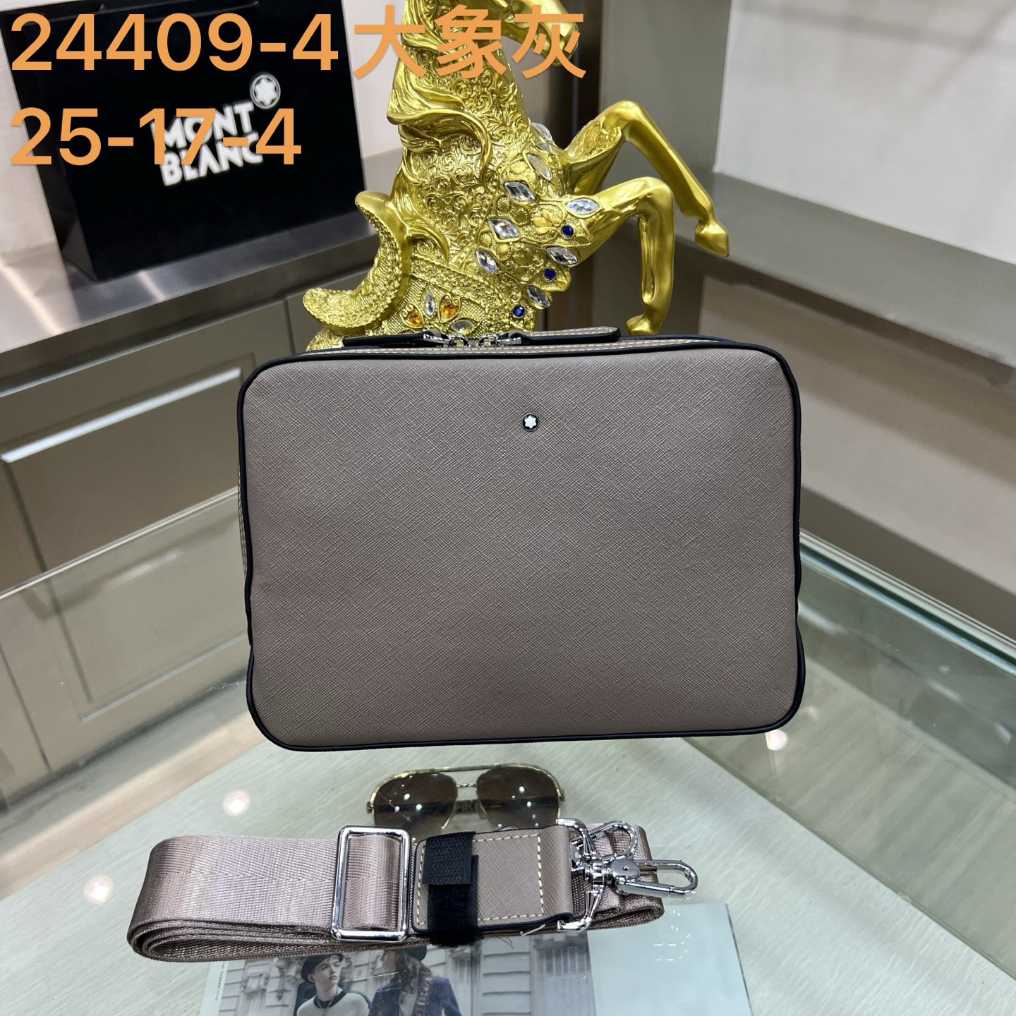 2026通販 希少品 モンブラン メンズ ショルダー ハンドバッグ 2605