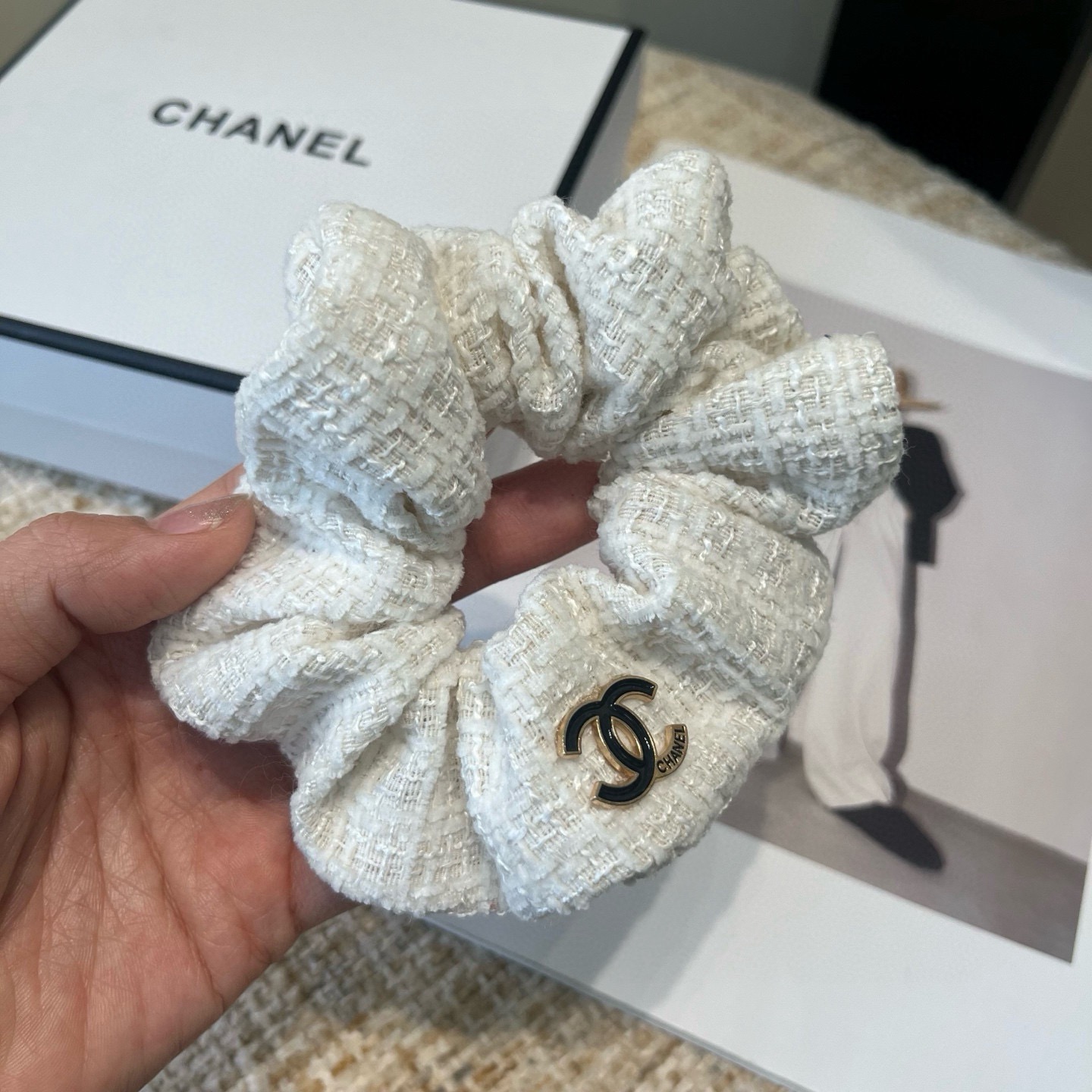 シャネル 新品 小物 髪飾りカチューシャ