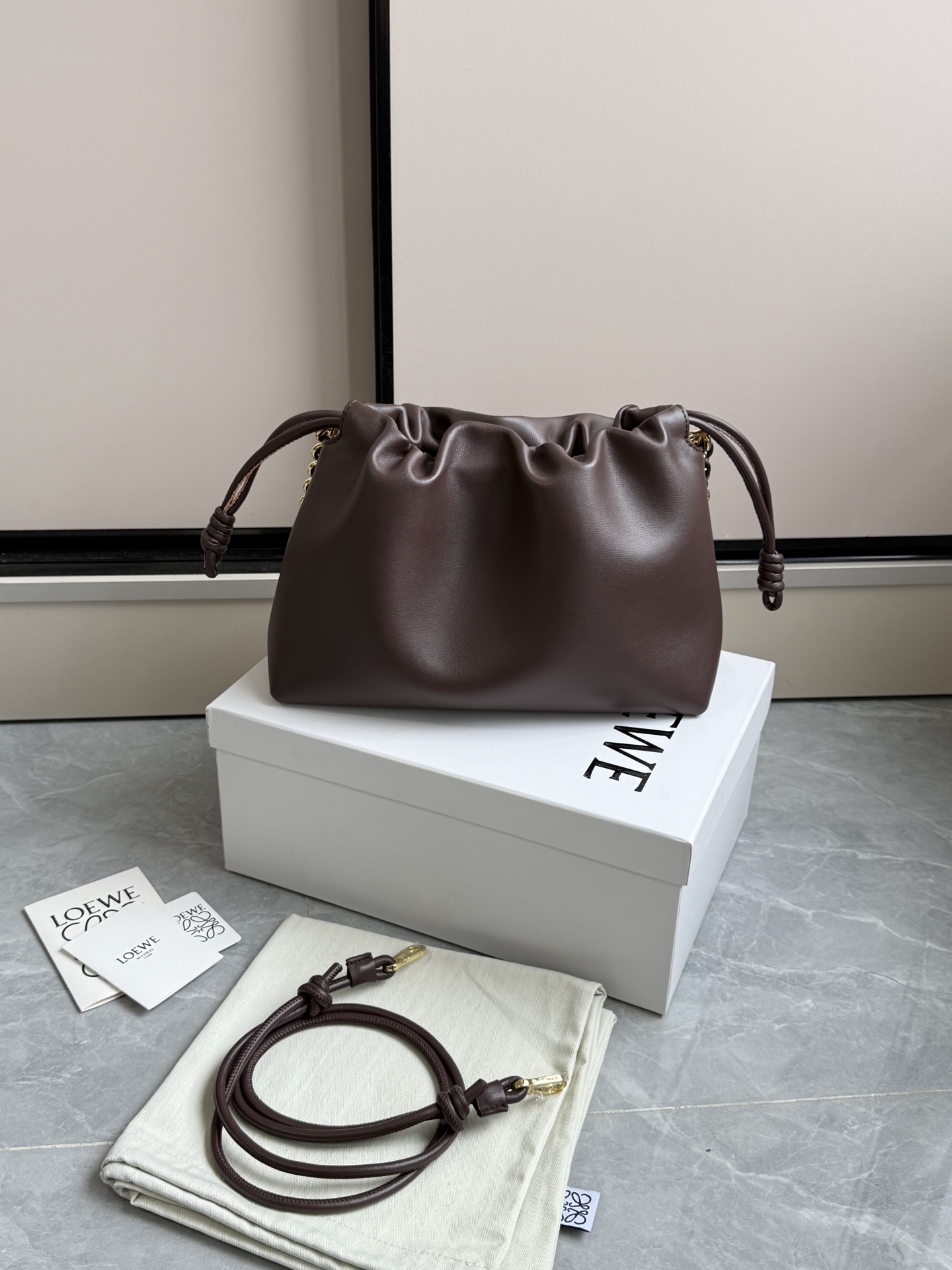 26SS美品通販ロエベ バッグ 鞄 2WAY ショルダーバッグ 2605