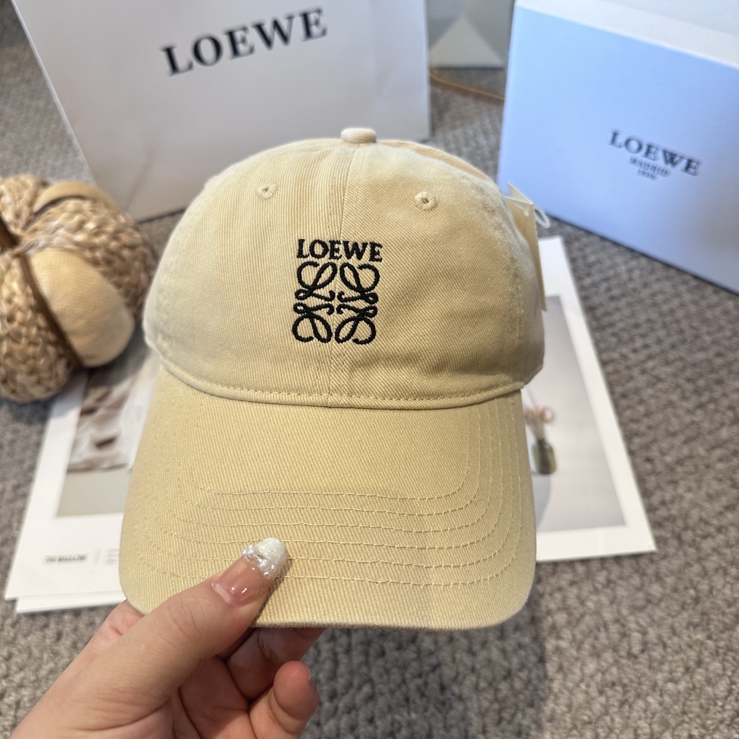 夏新作 防UV帽 ロエベ ニューエラ /キャップ メッシュキャップ