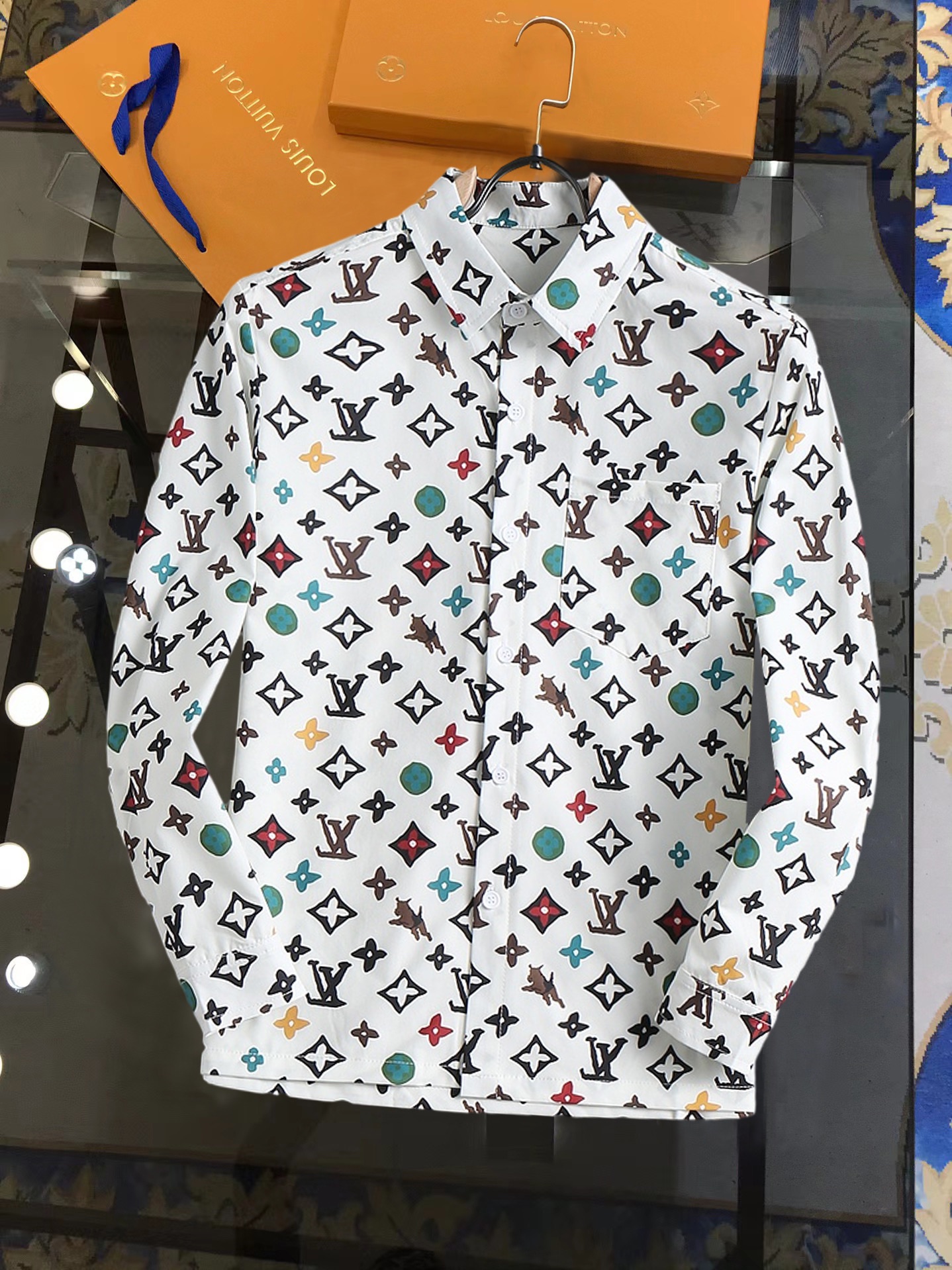 26SS春夏服新作 ルイヴィトン ワイシャツ トップス  メンズ