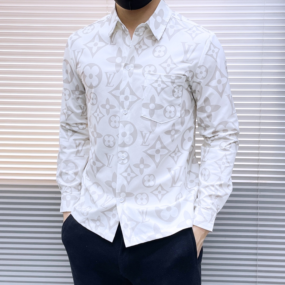 26SS春夏服新作 ルイヴィトン ワイシャツ トップス  メンズ