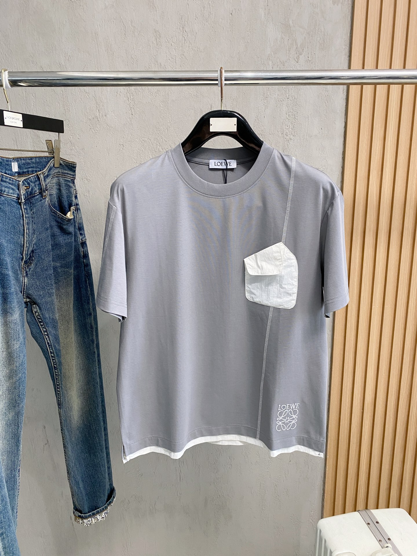 26SS春夏服 ロエベ 半袖Tシャツ トップス 恋人