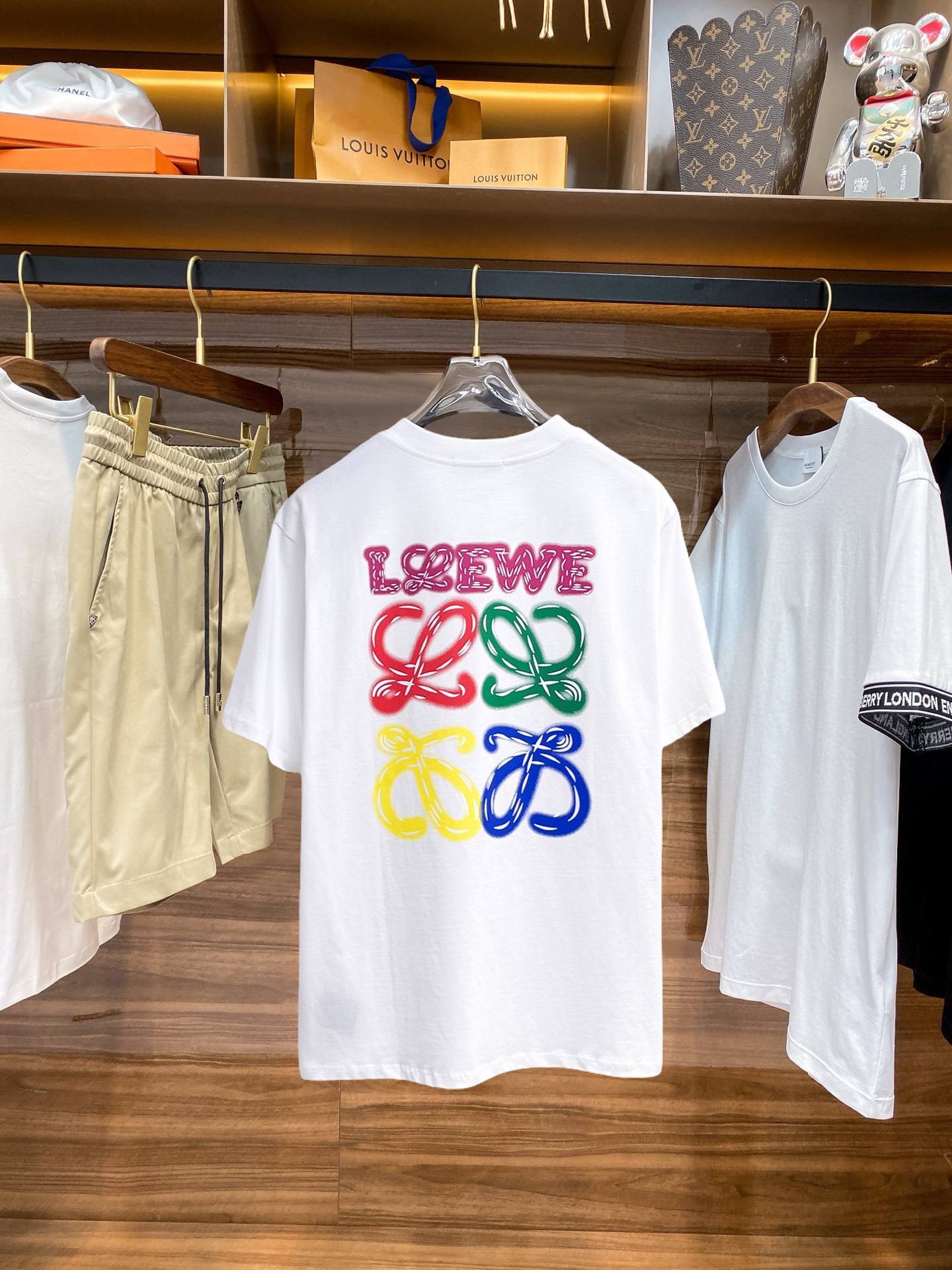26SS春夏服 ロエベ 半袖Tシャツ トップス メンズ