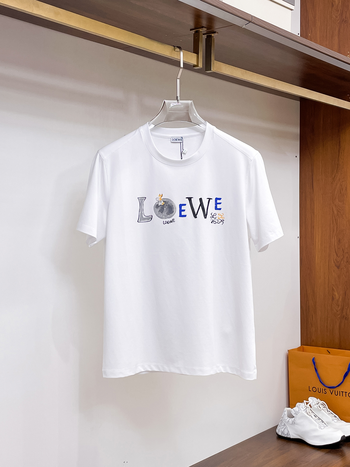 26SS春夏服 ロエベ 半袖Tシャツ トップス メンズ