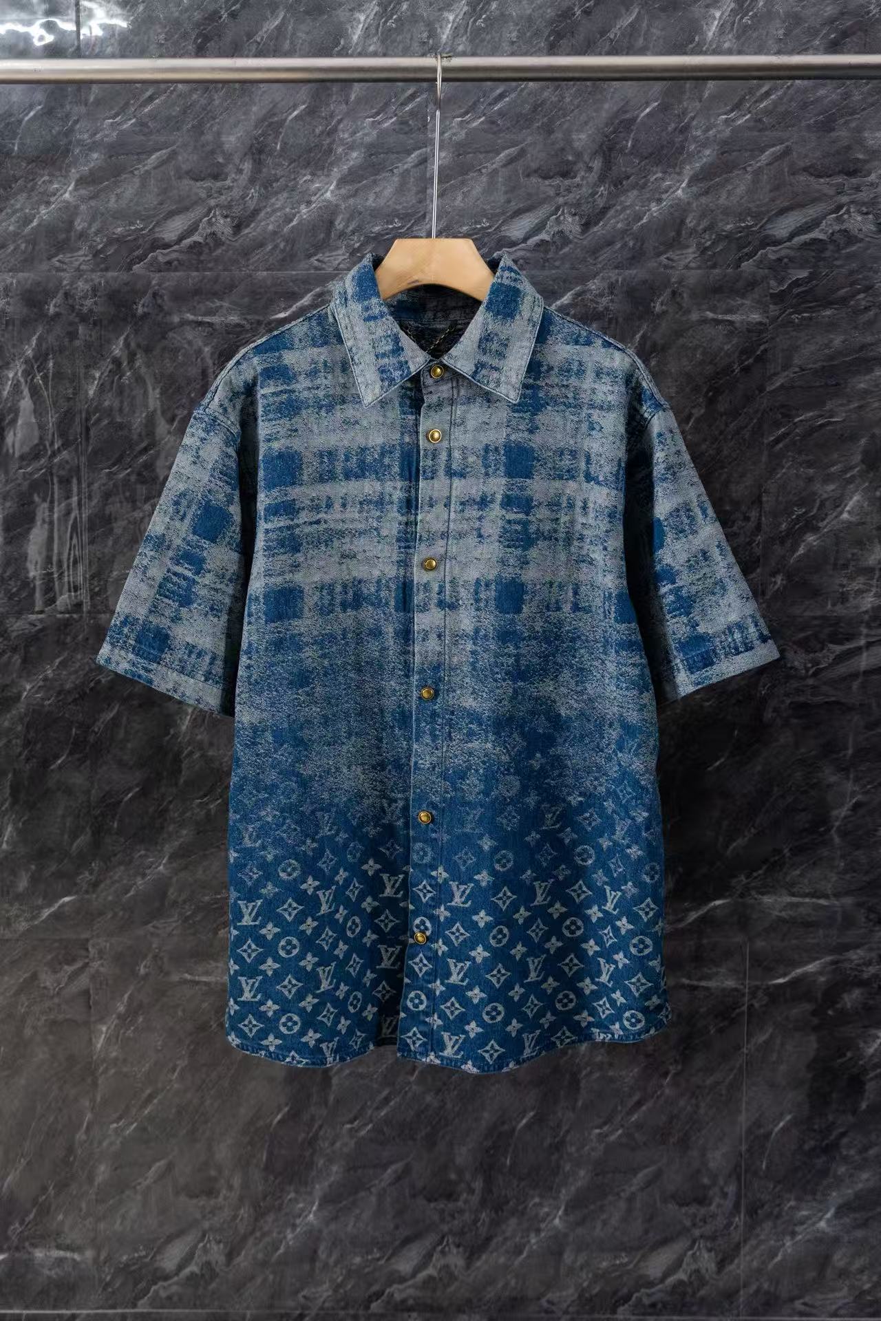 26SS春夏服新作 ルイヴィトン ワイシャツ 半袖シャツ