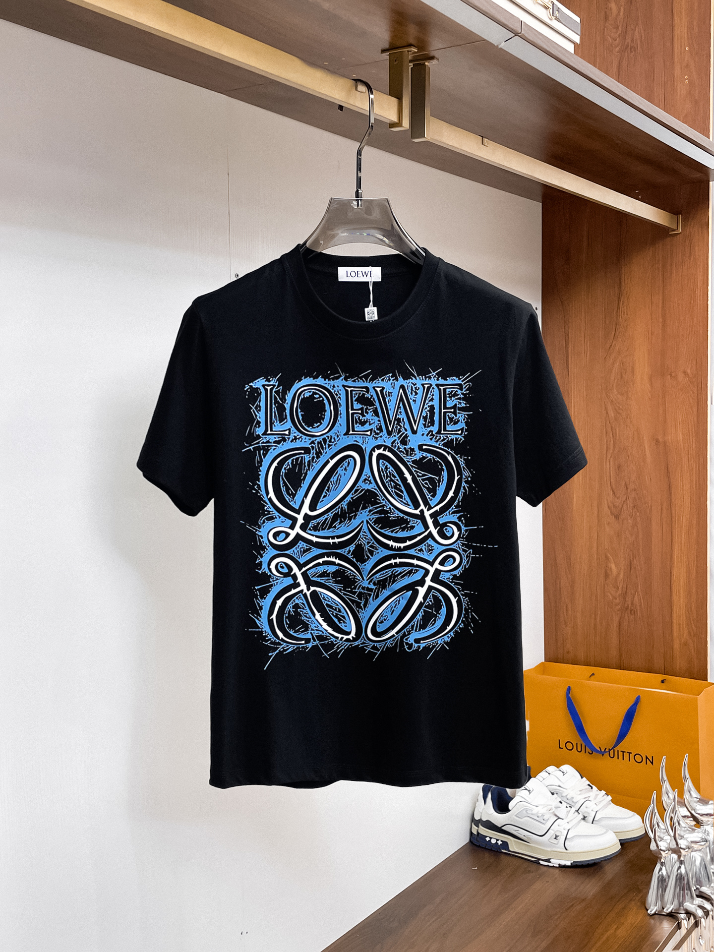 26SS春夏服 ロエベ 半袖Tシャツ トップス  メンズ