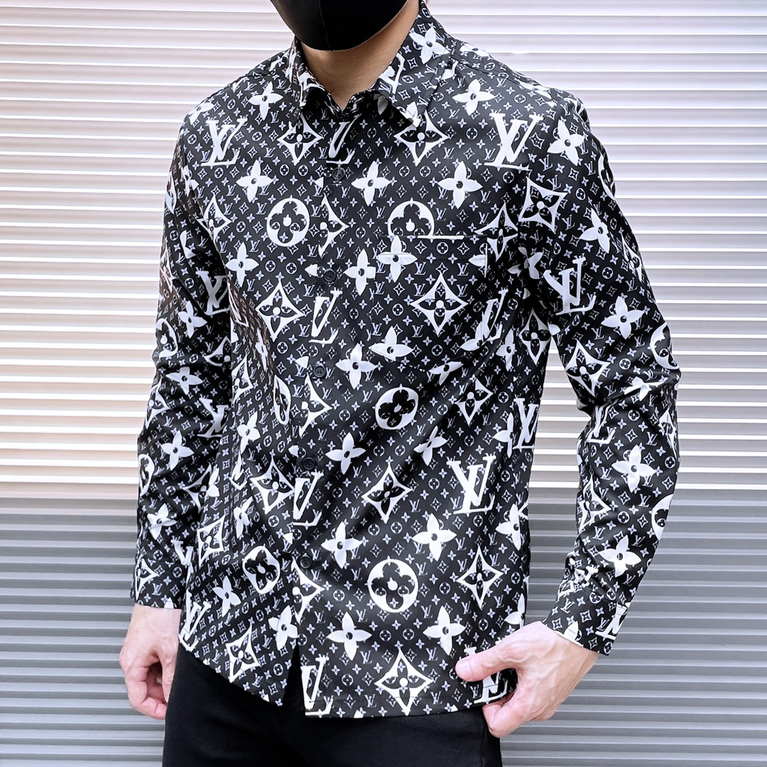 26SS春夏服新作 ルイヴィトン ワイシャツ トップス メンズ