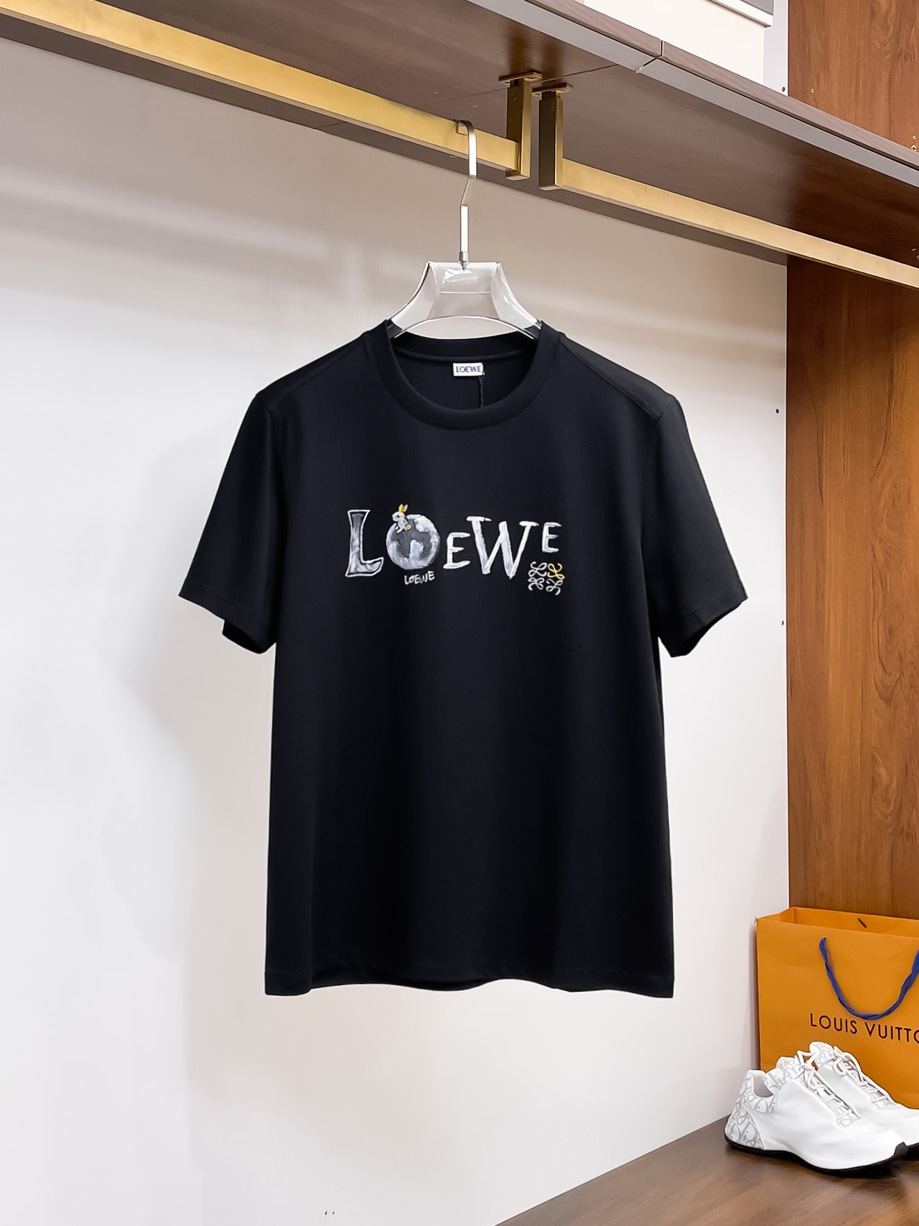 26SS春夏服 ロエベ 半袖Tシャツ トップス メンズ