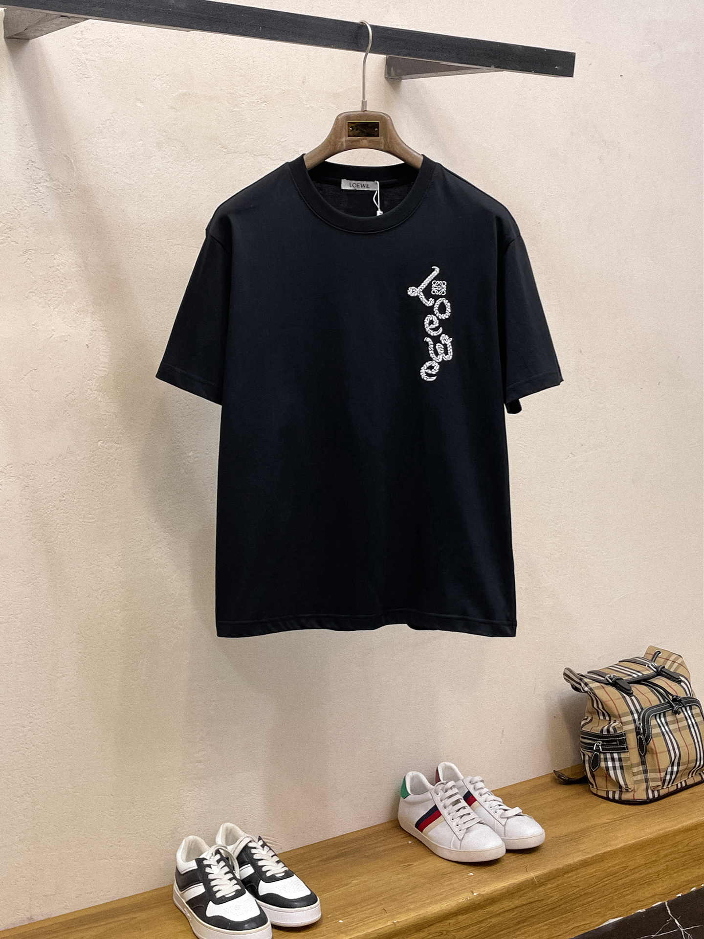 26SS春夏服 ロエベ 半袖Tシャツ トップス メンズ
