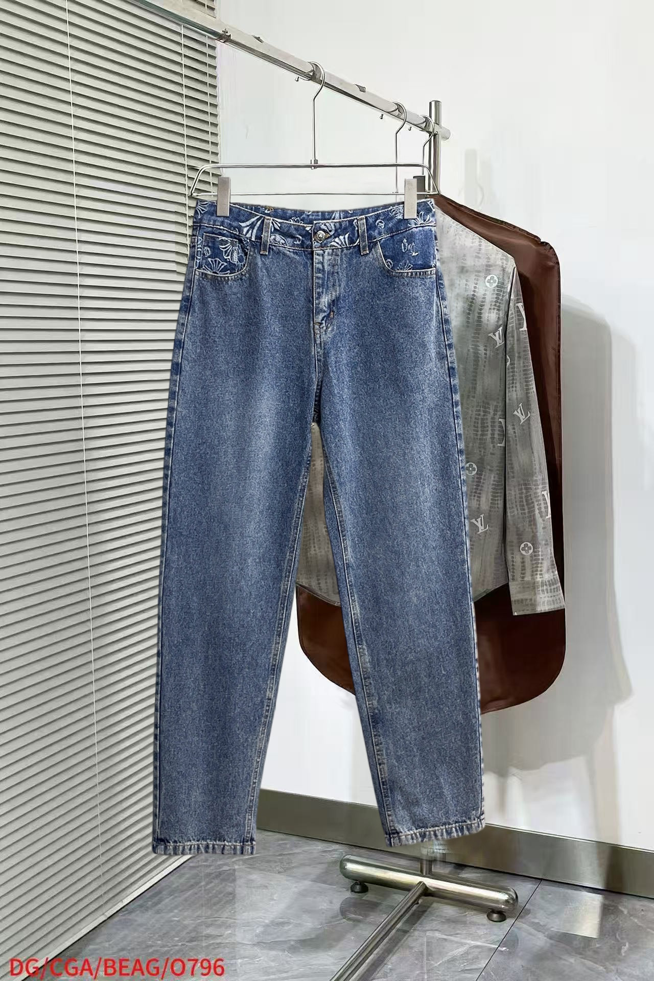 26SS春夏服 クロムハーツ ジーンズ ズボン メンズ