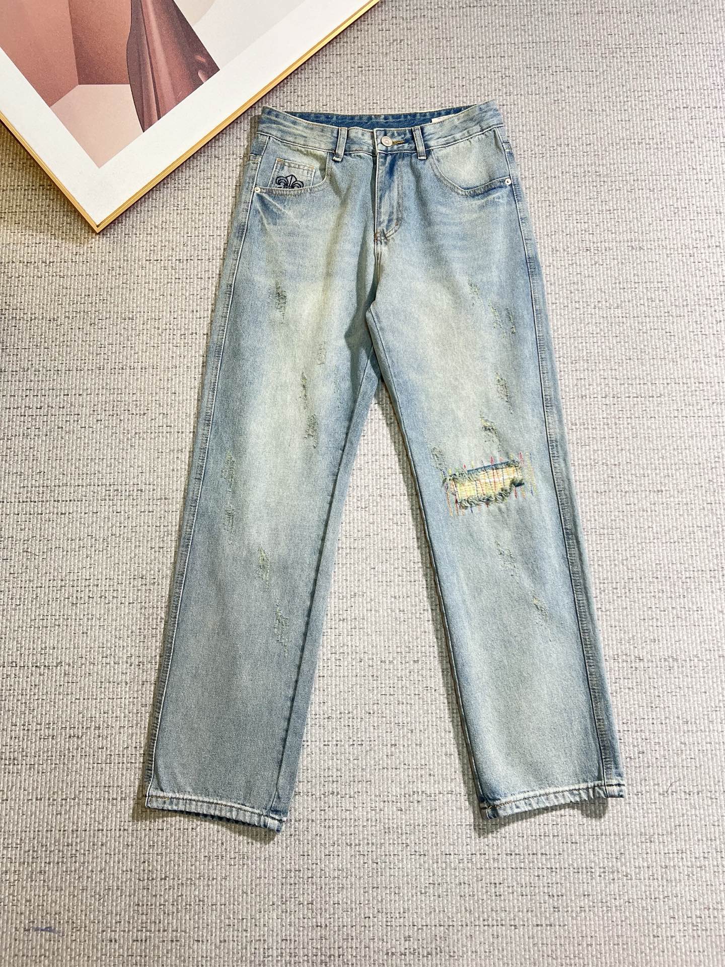 26SS春夏服 クロムハーツ 新作通販 ジーンズ ズボン