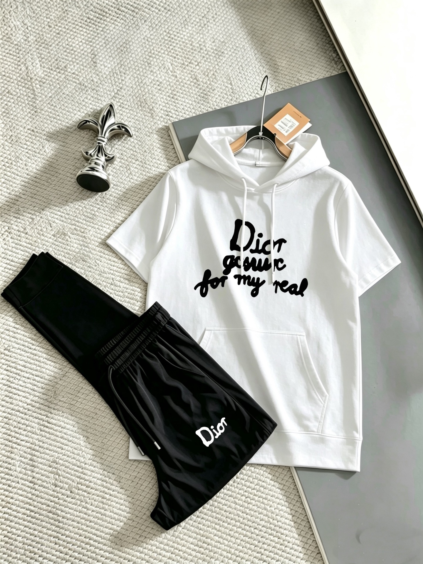 26SS春夏服 クリスチャンディオール 新作通販 上下服 セットアップ