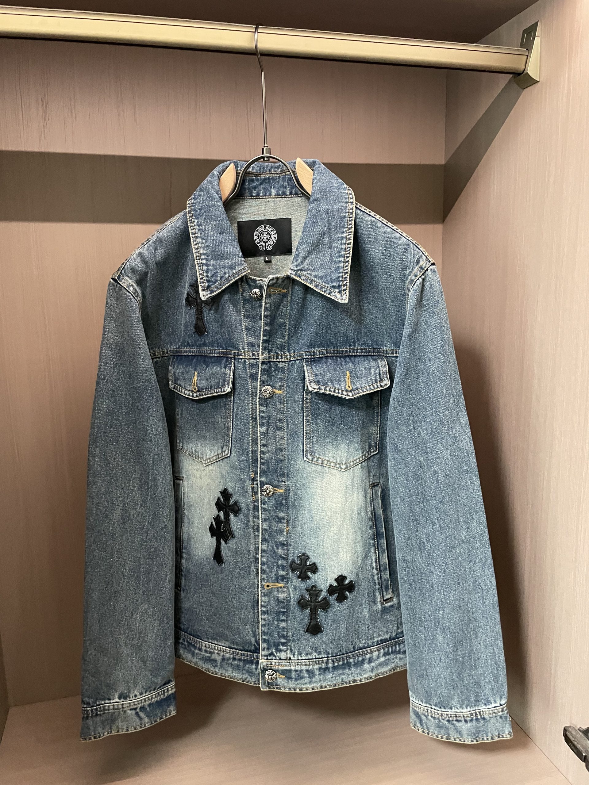 26SS春夏服 クロムハーツ 新作通販 デニムジャケット メンズ