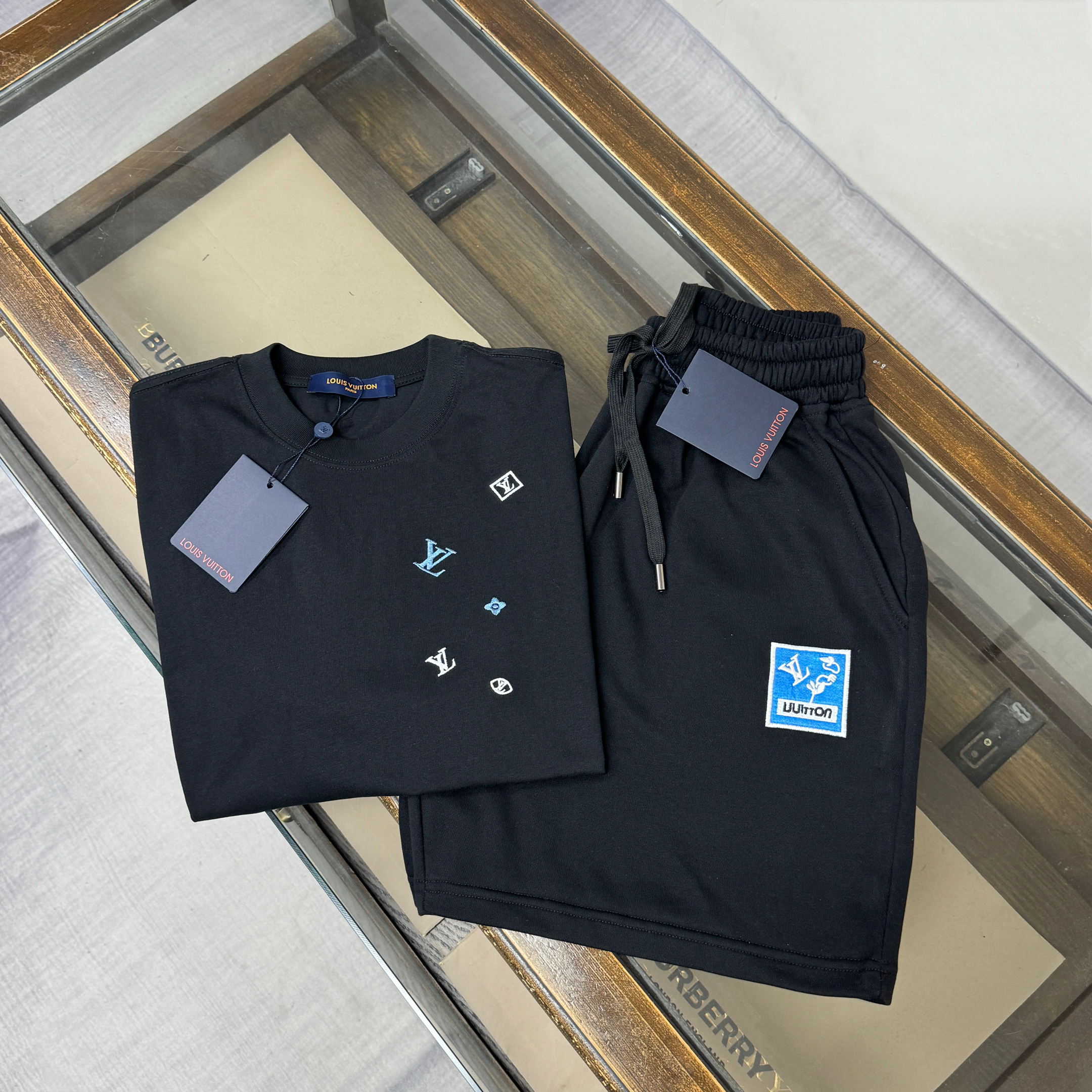 26SS春夏服 ルイヴィトン 新作通販 上下服セット セットアップ