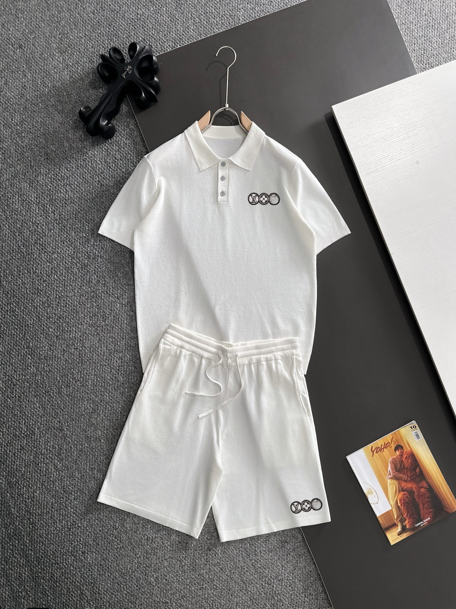 26SS春夏服 ルイヴィトン 新作通販 上下服セット セットアップ