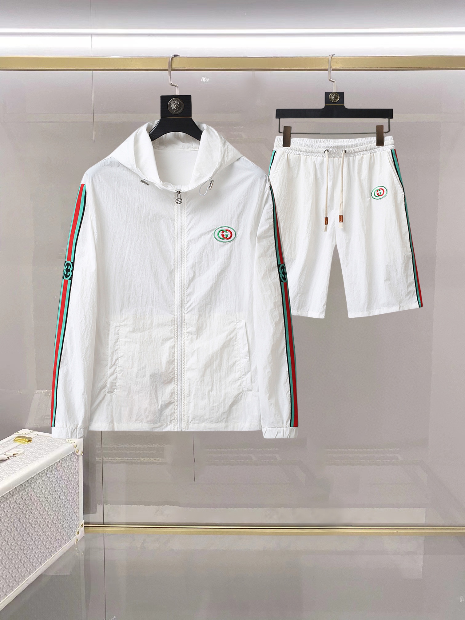 26SS春夏服 グッチ 新作通販 上下服 セットアップ